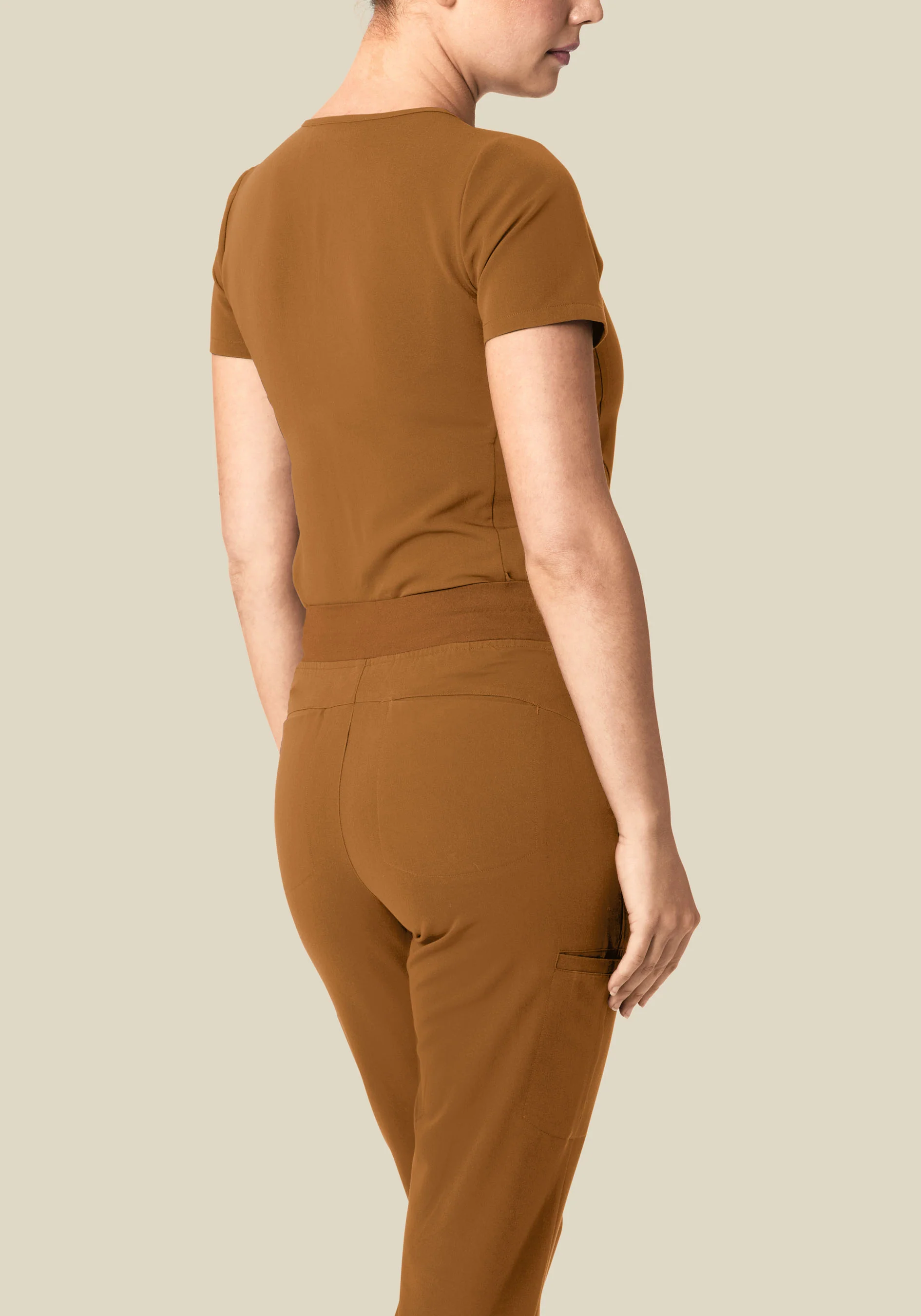 11 Pocket Joggers Camel - Image 5