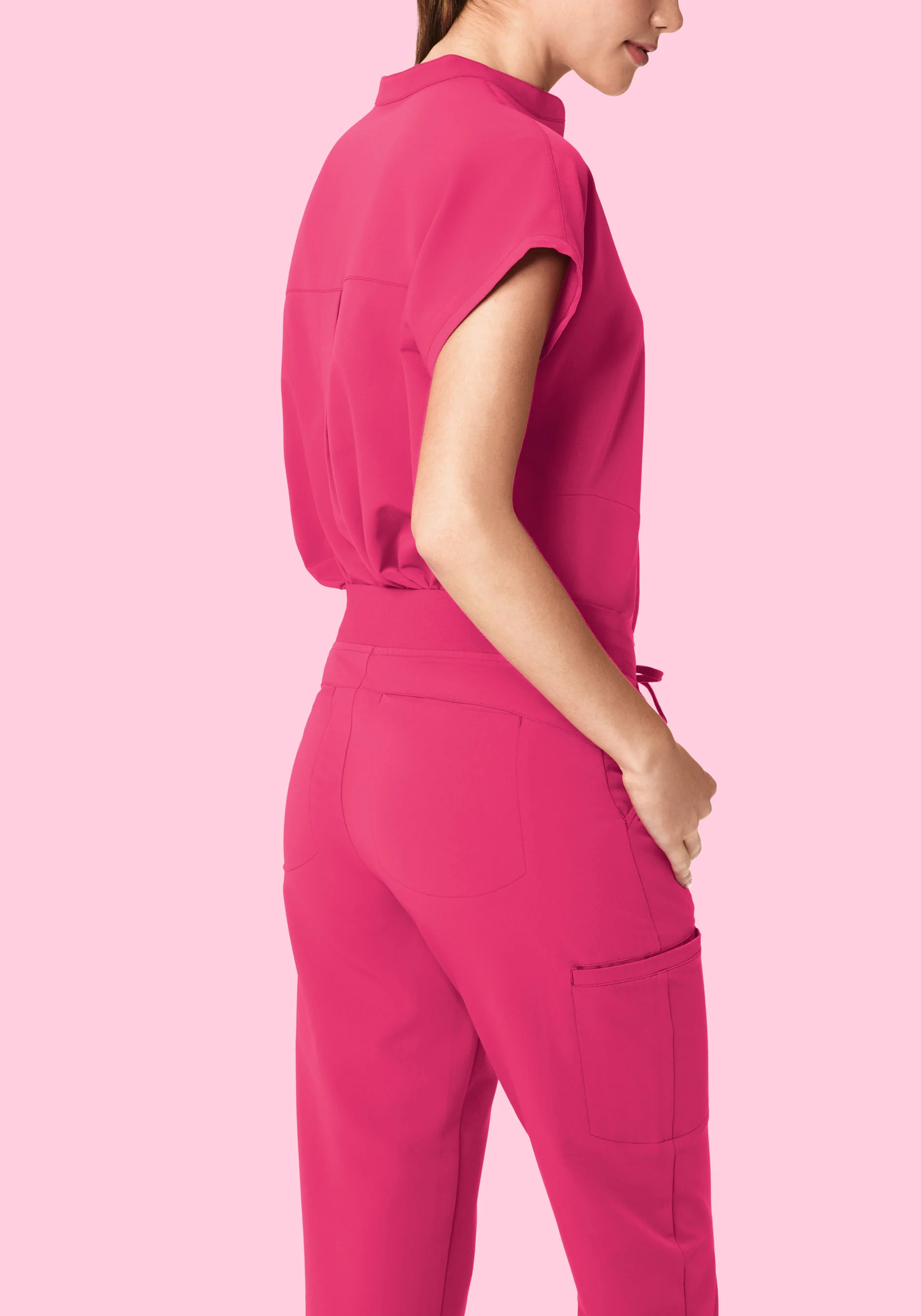 11 Pocket Joggers Hot Pink - Image 5