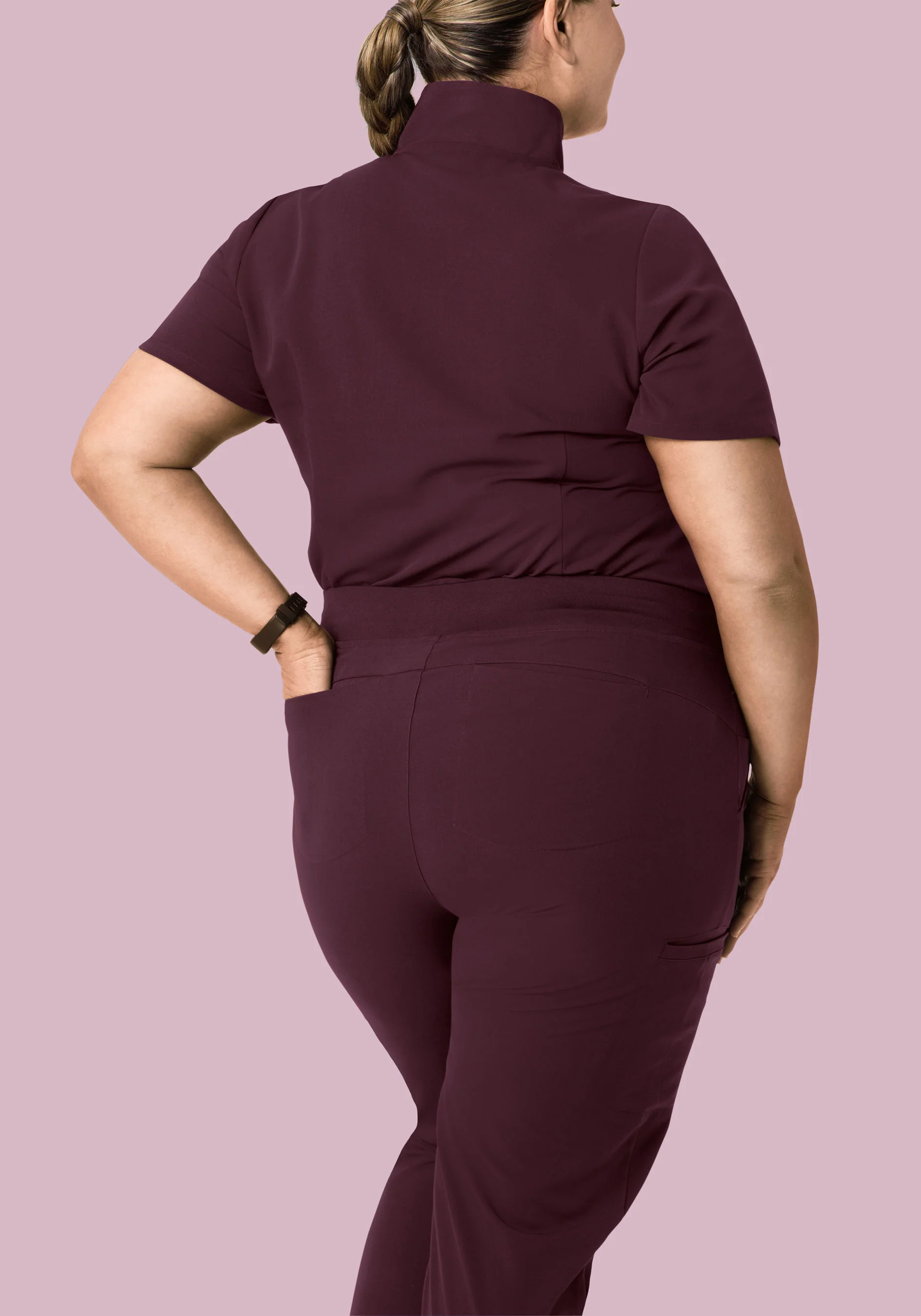 11 Pocket Joggers Merlot - Image 7