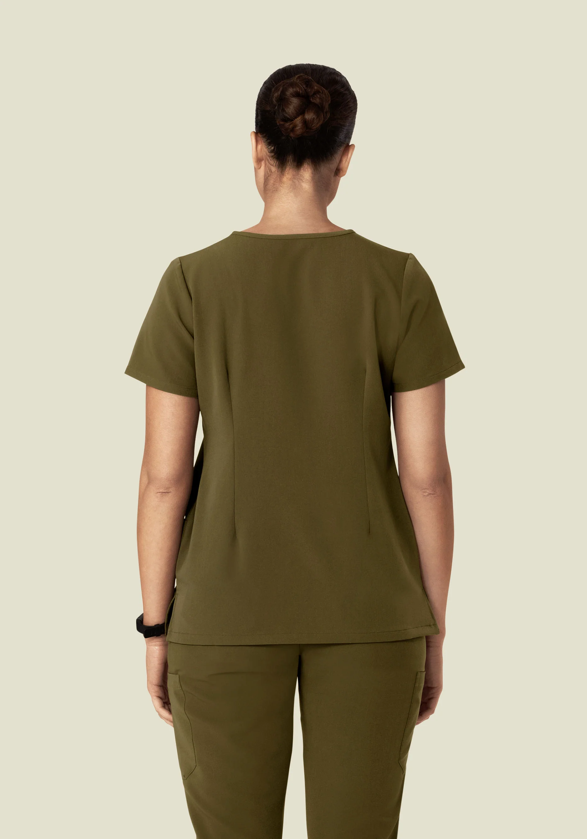 5 Pocket Notch Neck Top Manzanilla - Image 4