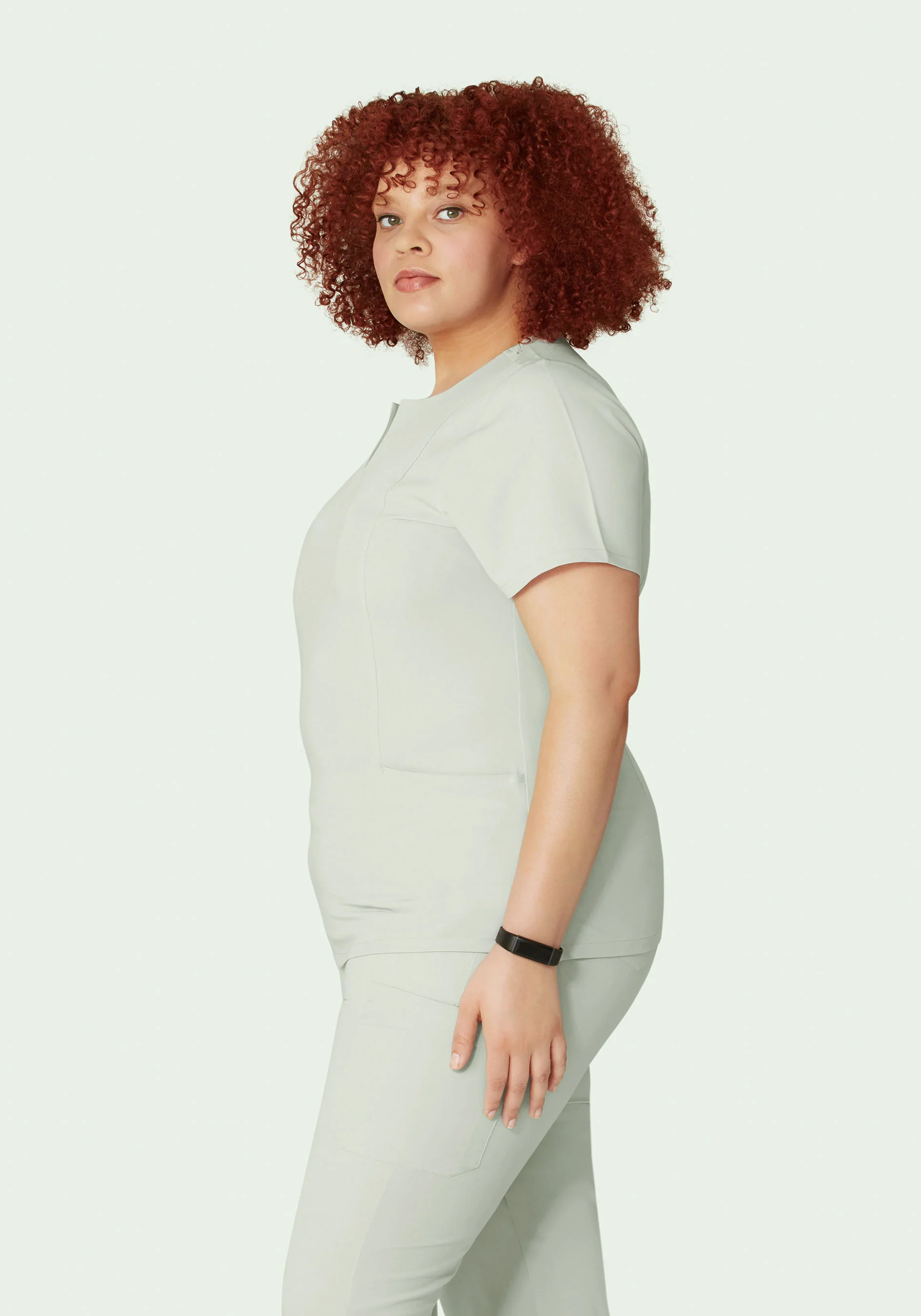5 Pocket Notch Neck Top Northern Droplet - Image 6