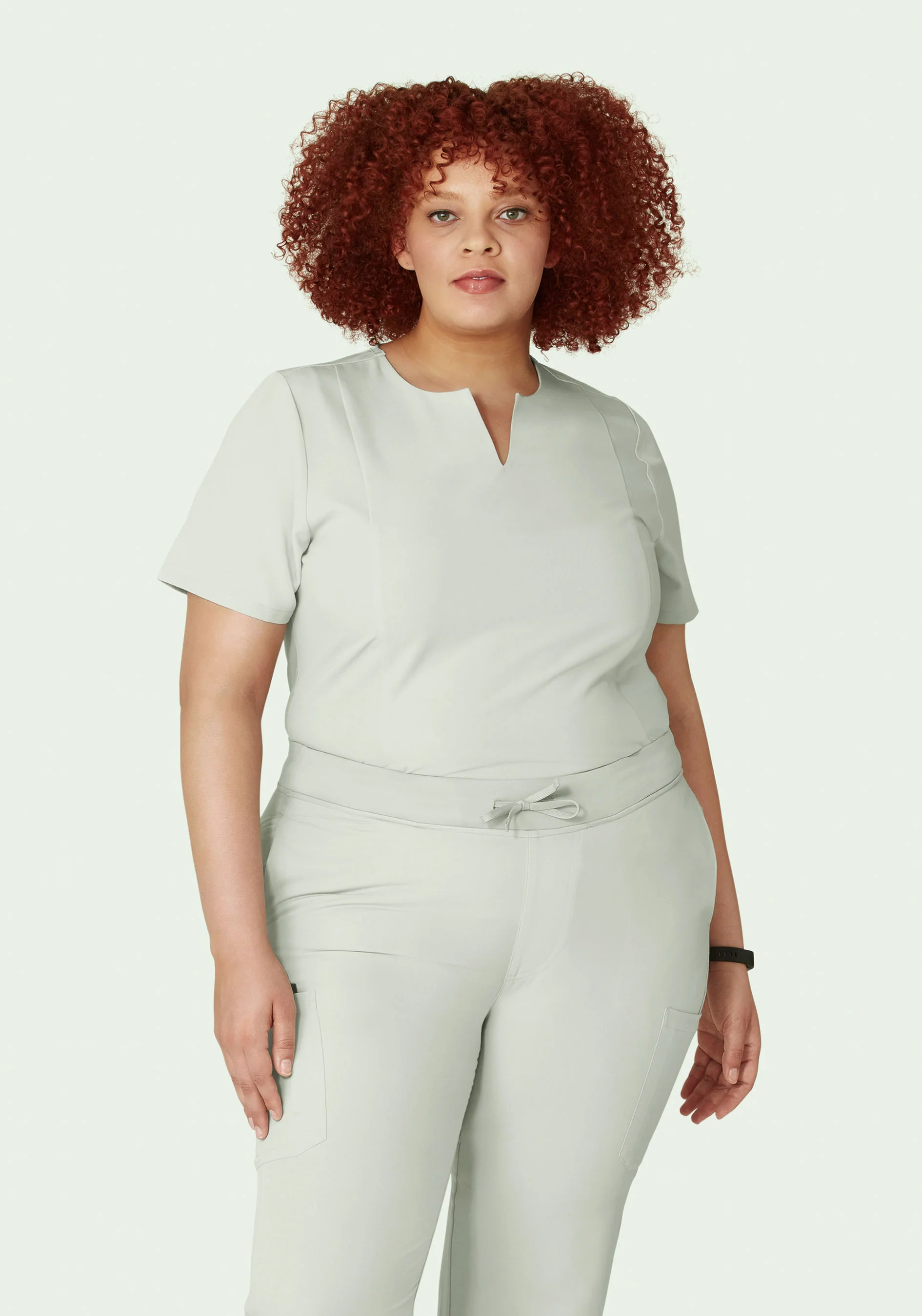 5 Pocket Notch Neck Top Northern Droplet - Image 7