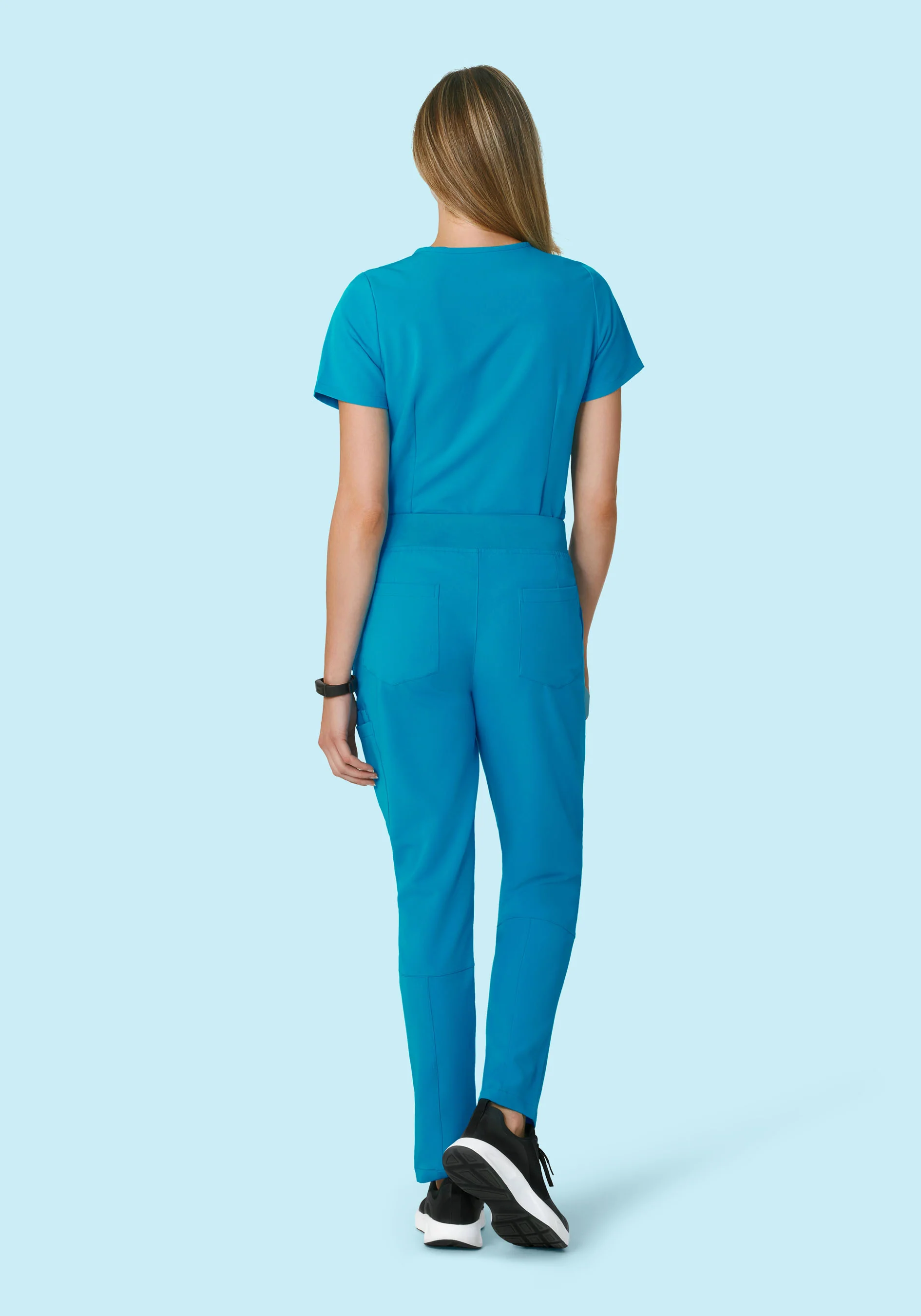 6 Pocket Slim Pants Azure - Image 4