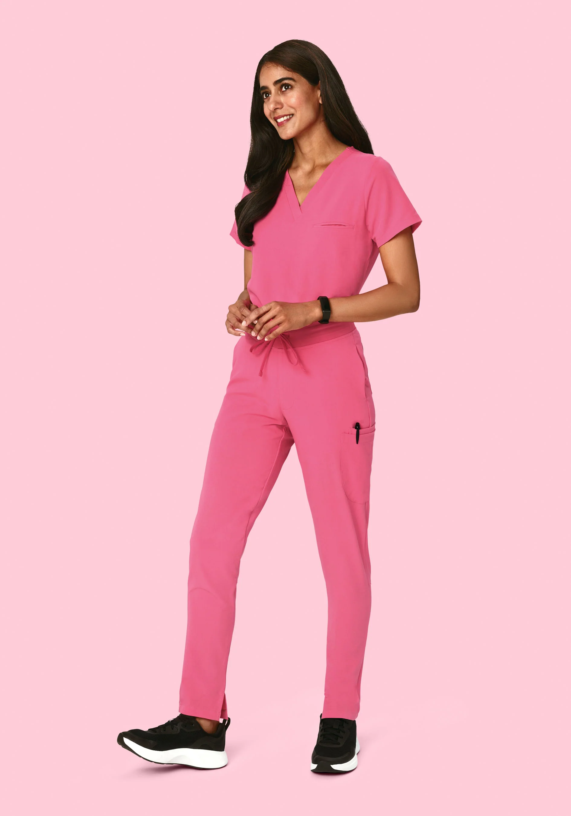 6 Pocket Slim Pants Bubblegum - Image 2