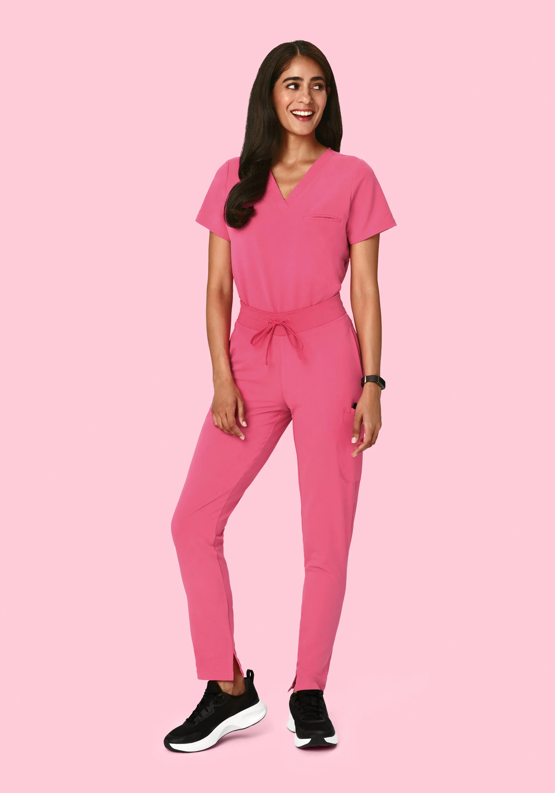 6 Pocket Slim Pants Bubblegum - Image 3
