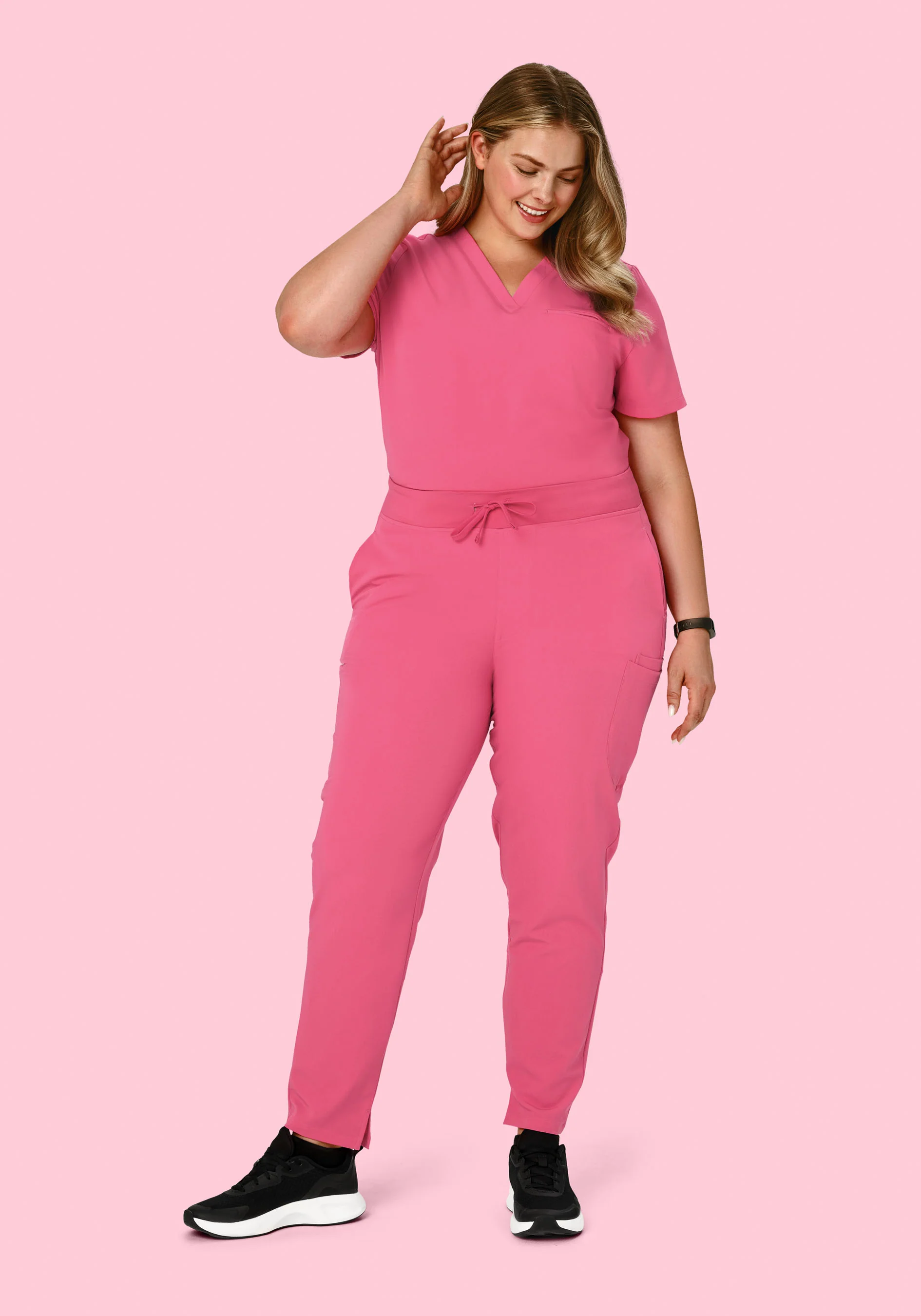 6 Pocket Slim Pants Bubblegum - Image 5