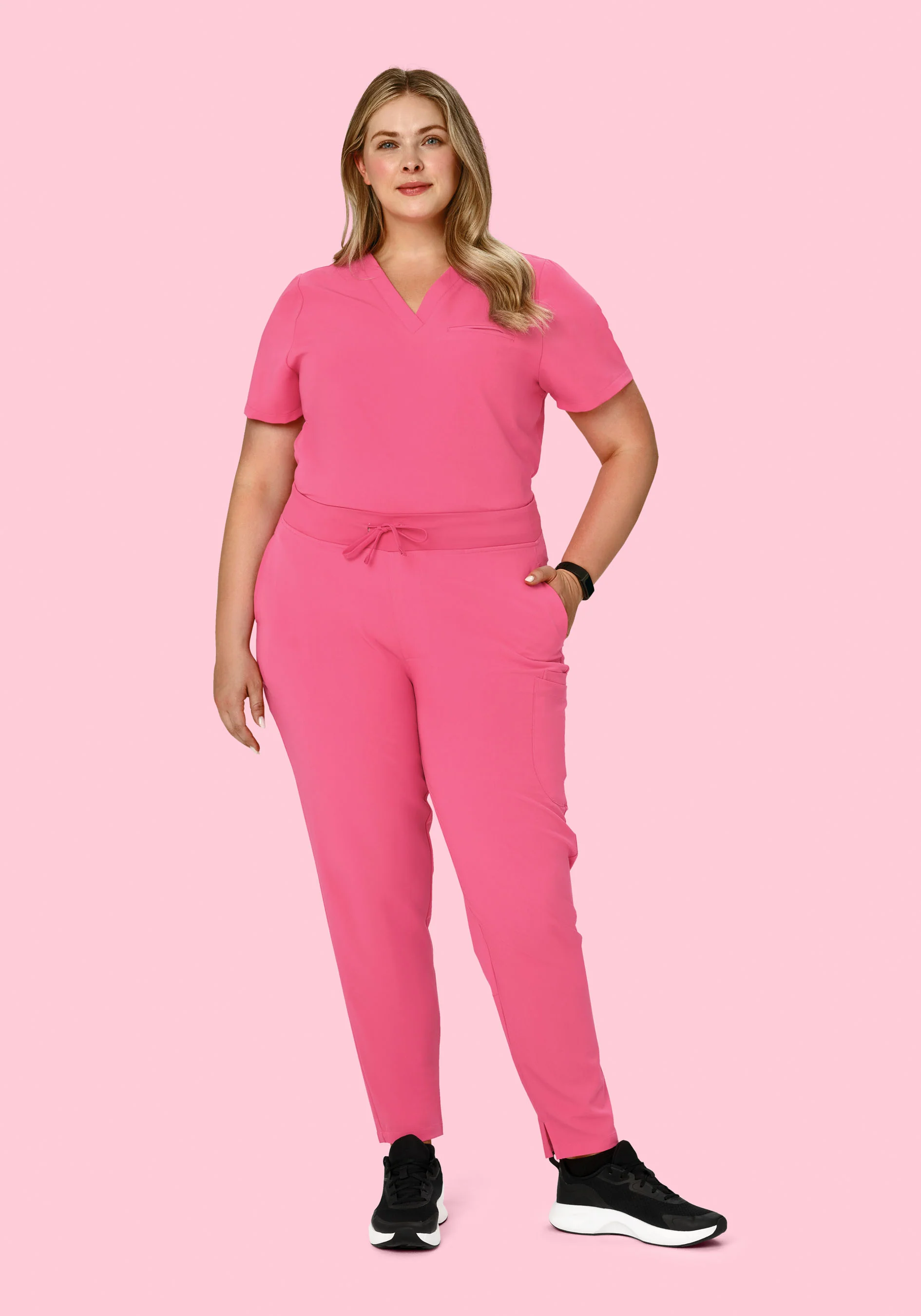 6 Pocket Slim Pants Bubblegum - Image 7