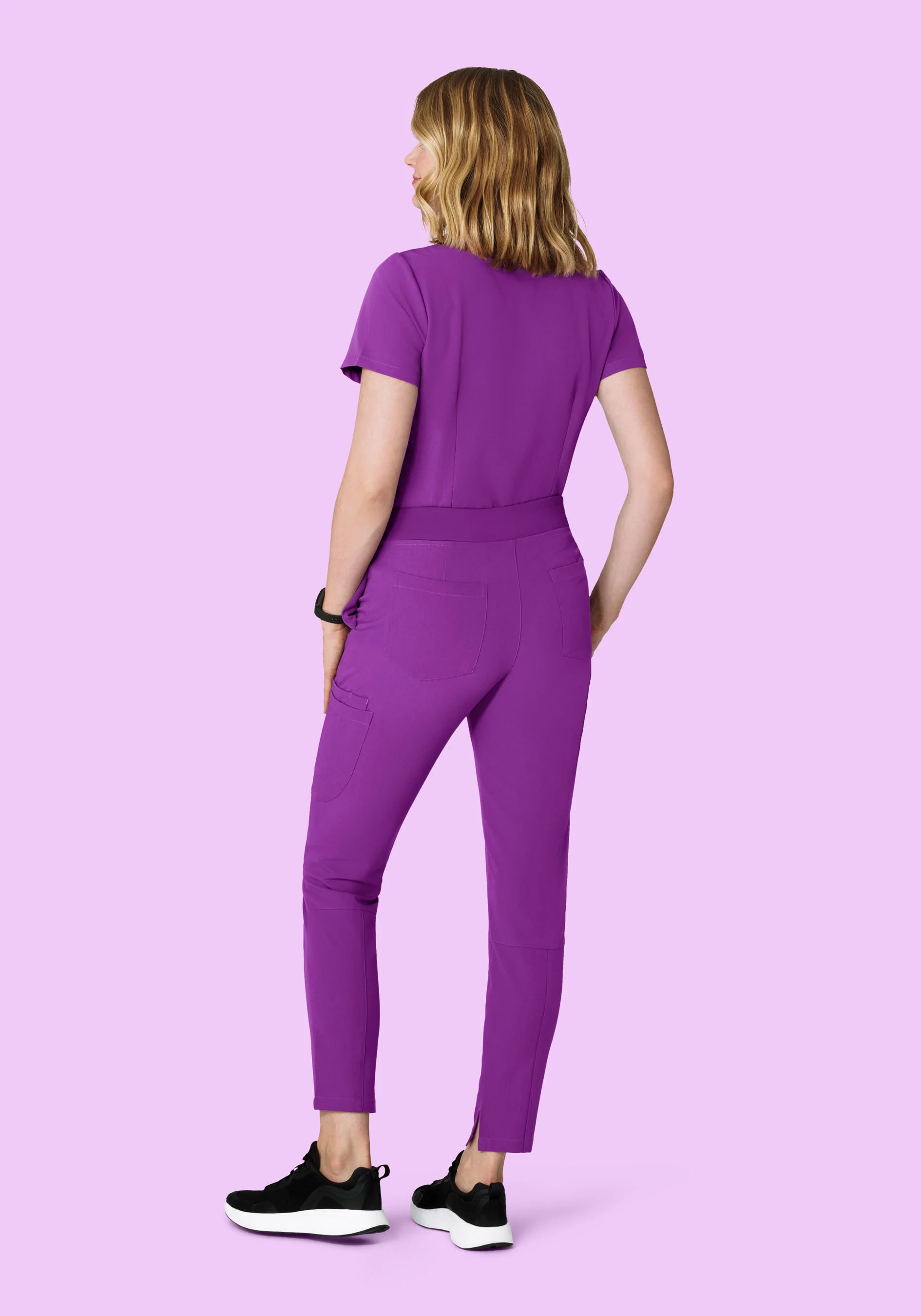 6 Pocket Slim Pants Cyber Grape - Image 6