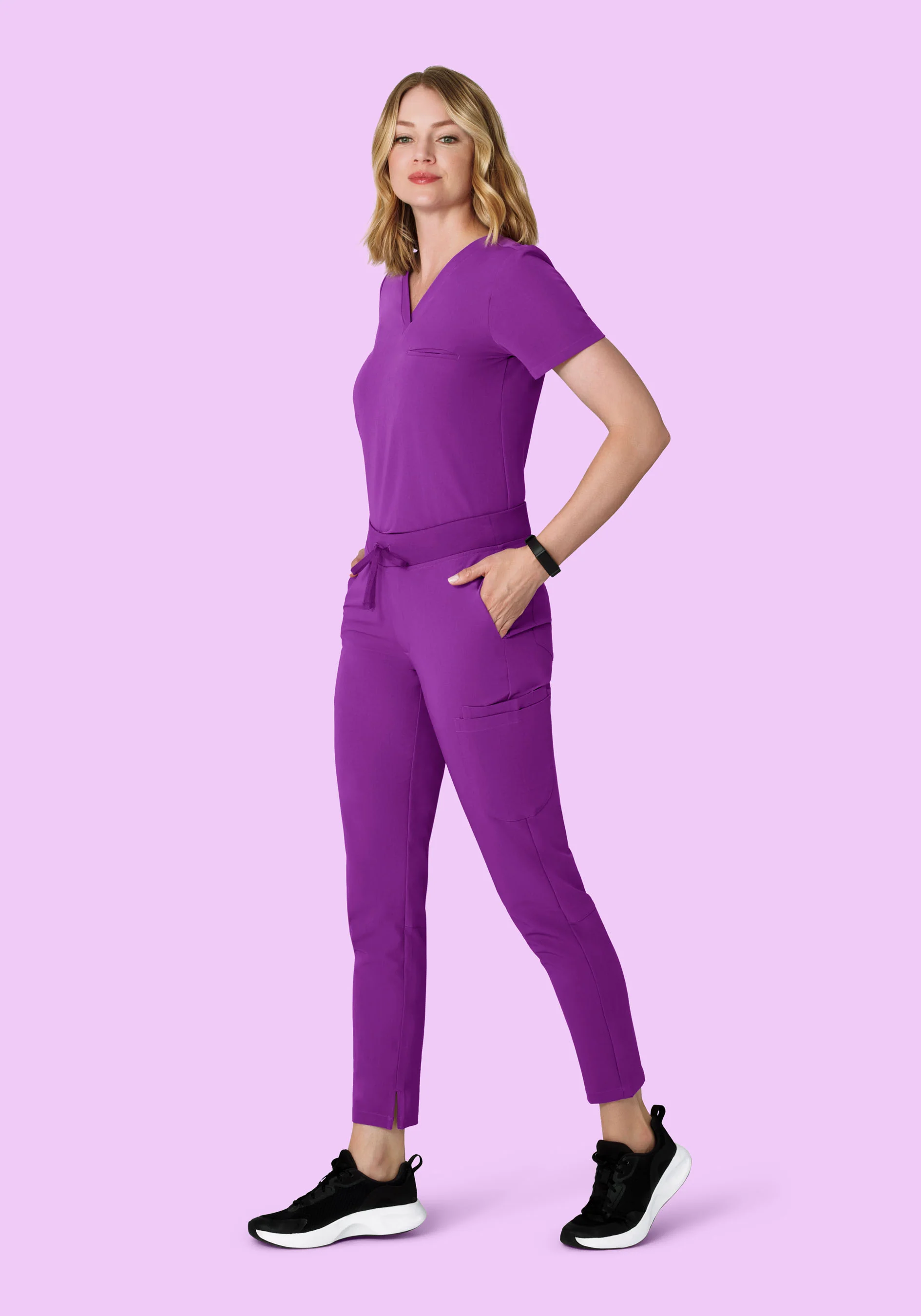 6 Pocket Slim Pants Cyber Grape - Image 7