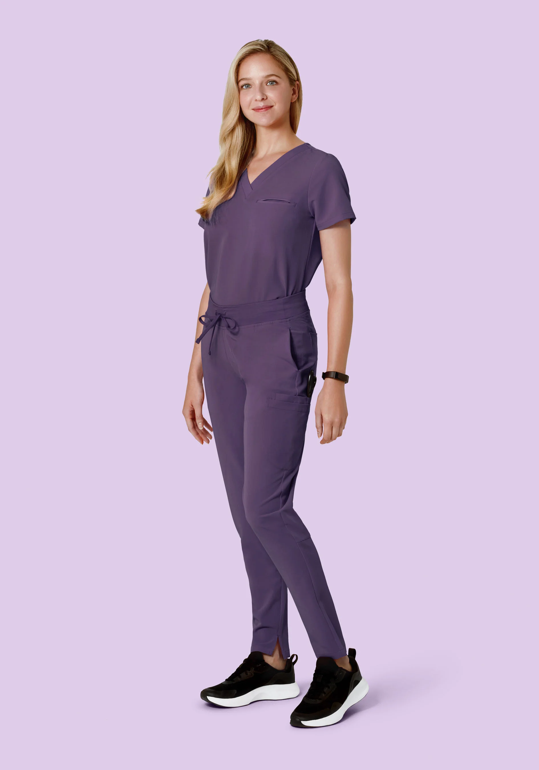 6 Pocket Slim Pants Dewberry - Image 2