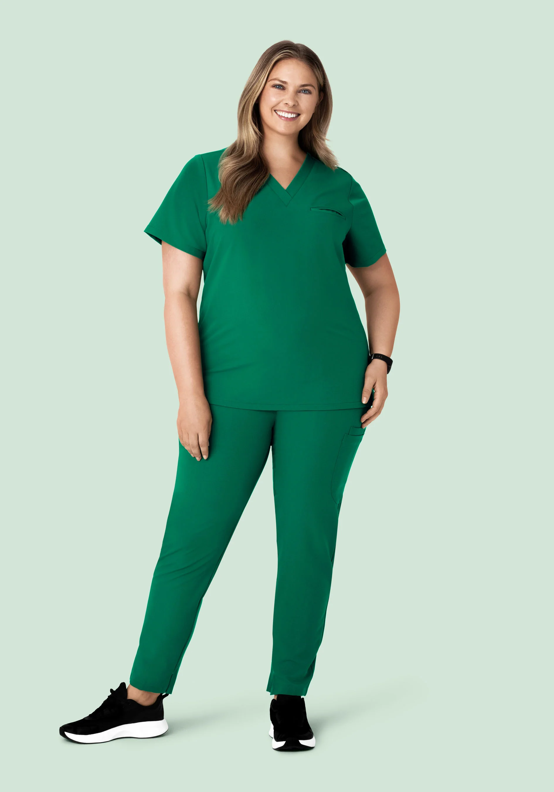 6 Pocket Slim Pants Envy Green - Image 6