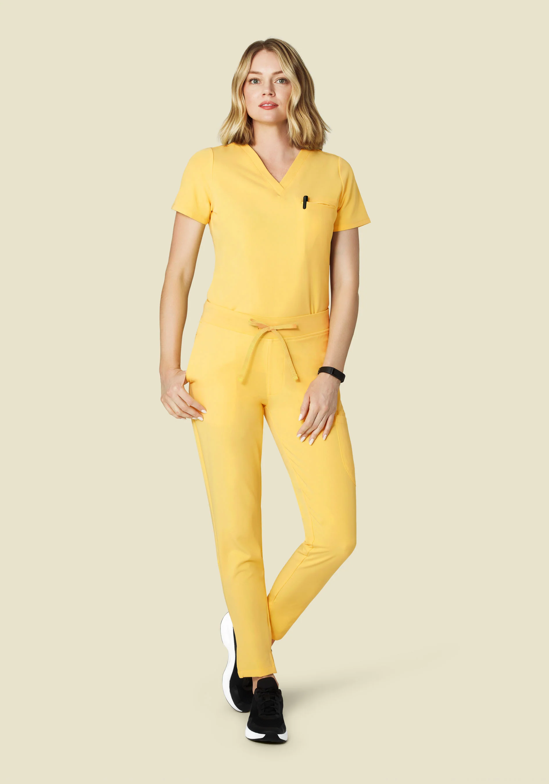 6 Pocket Slim Pants Lemonade - Image 2