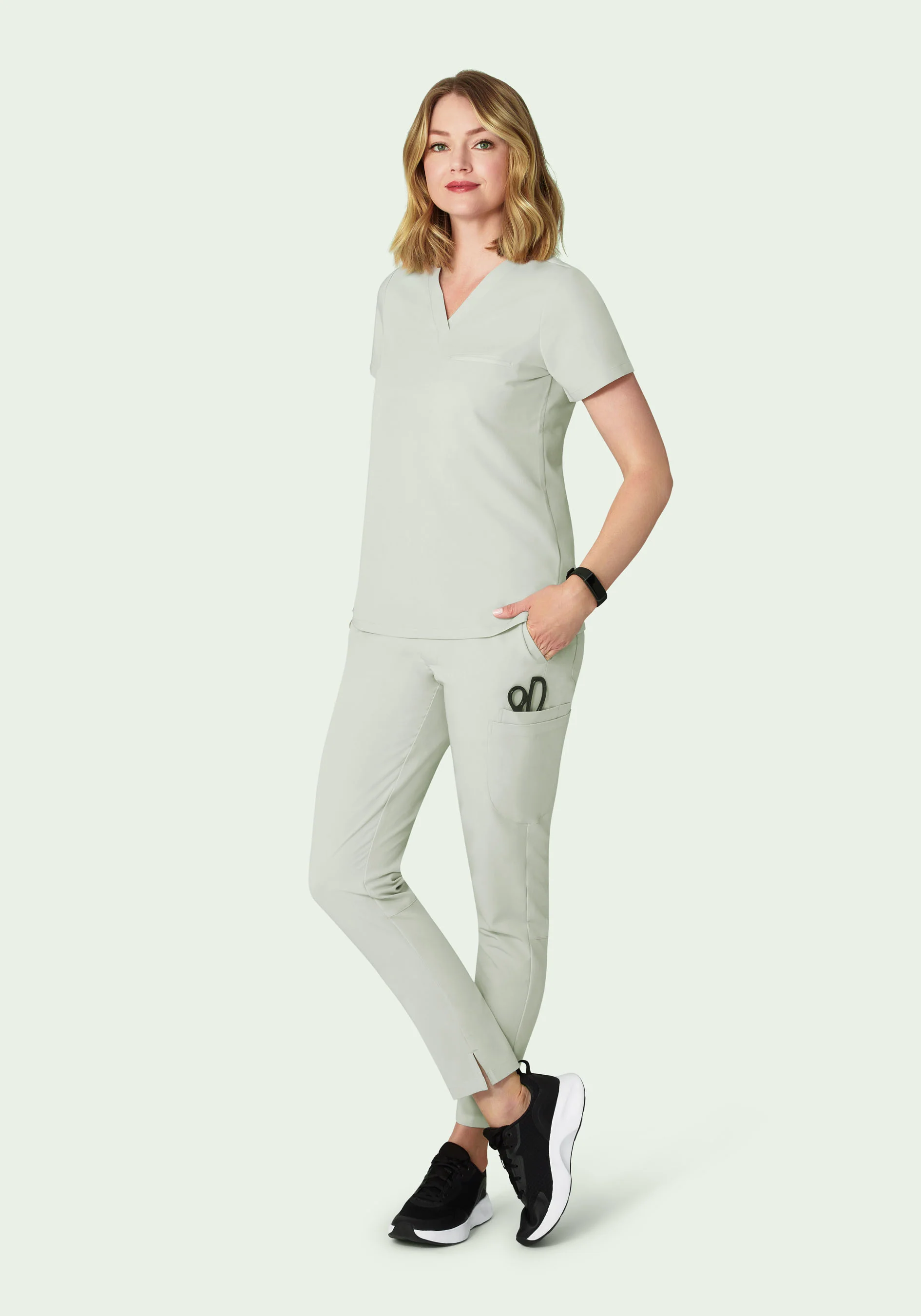 6 Pocket Slim Pants Northern Droplet - Image 2