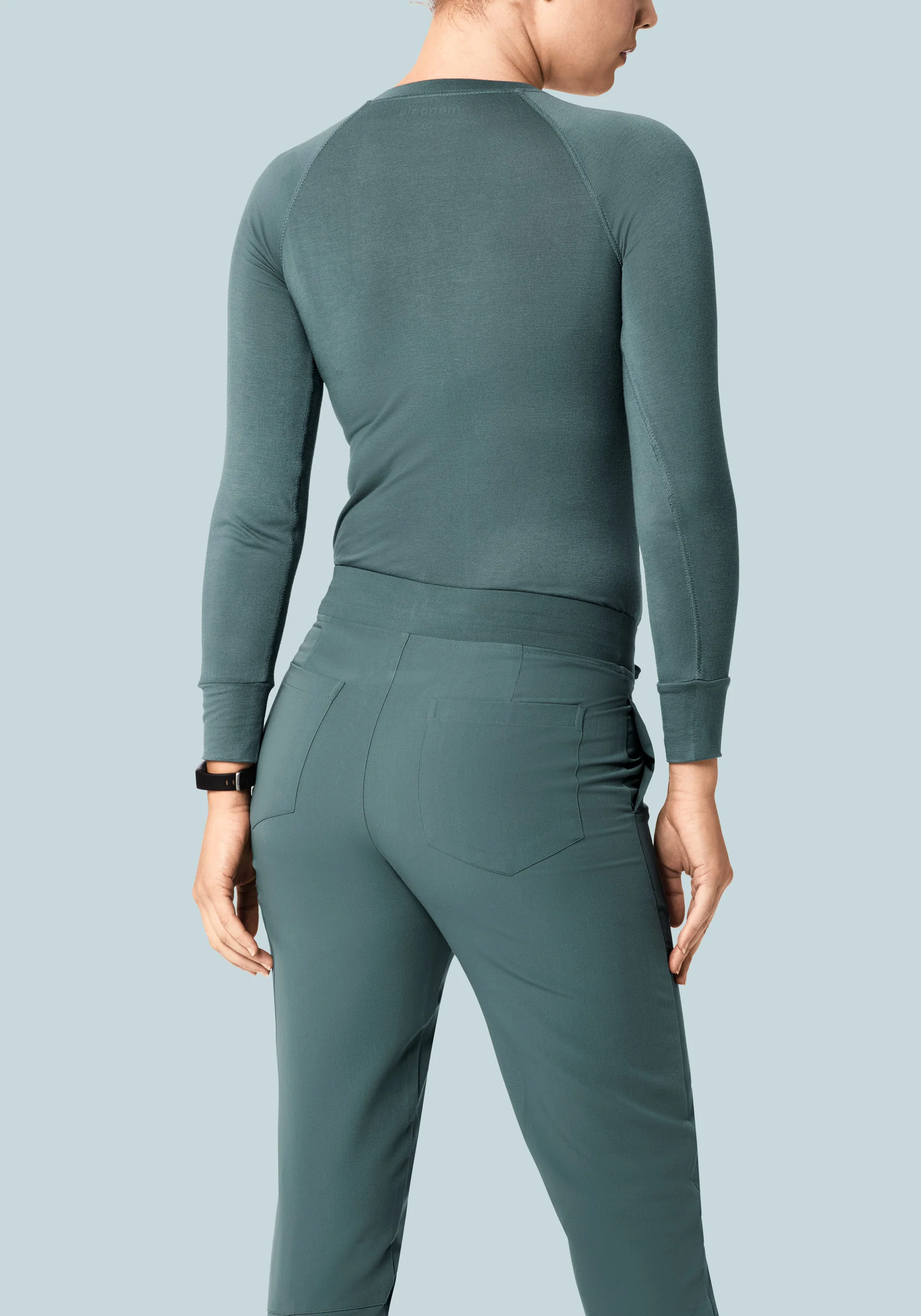 6 Pocket Slim Pants Stormy Sky - Image 5