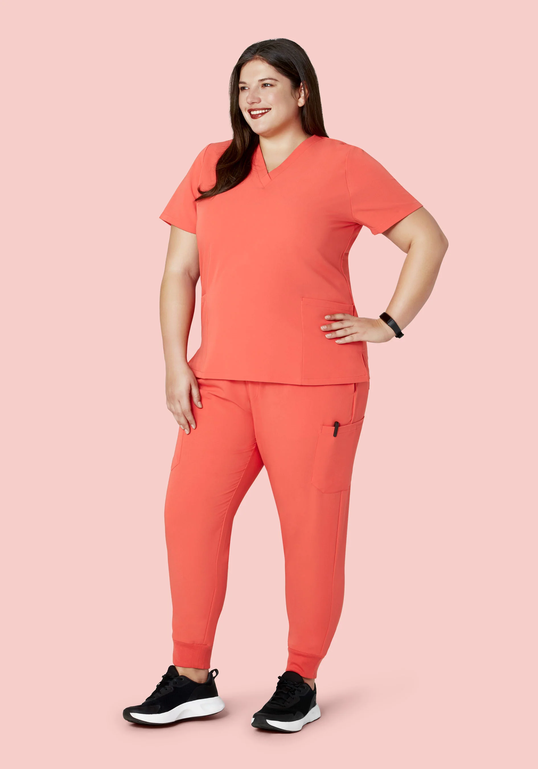 6 Pocket Top Coral - Image 7
