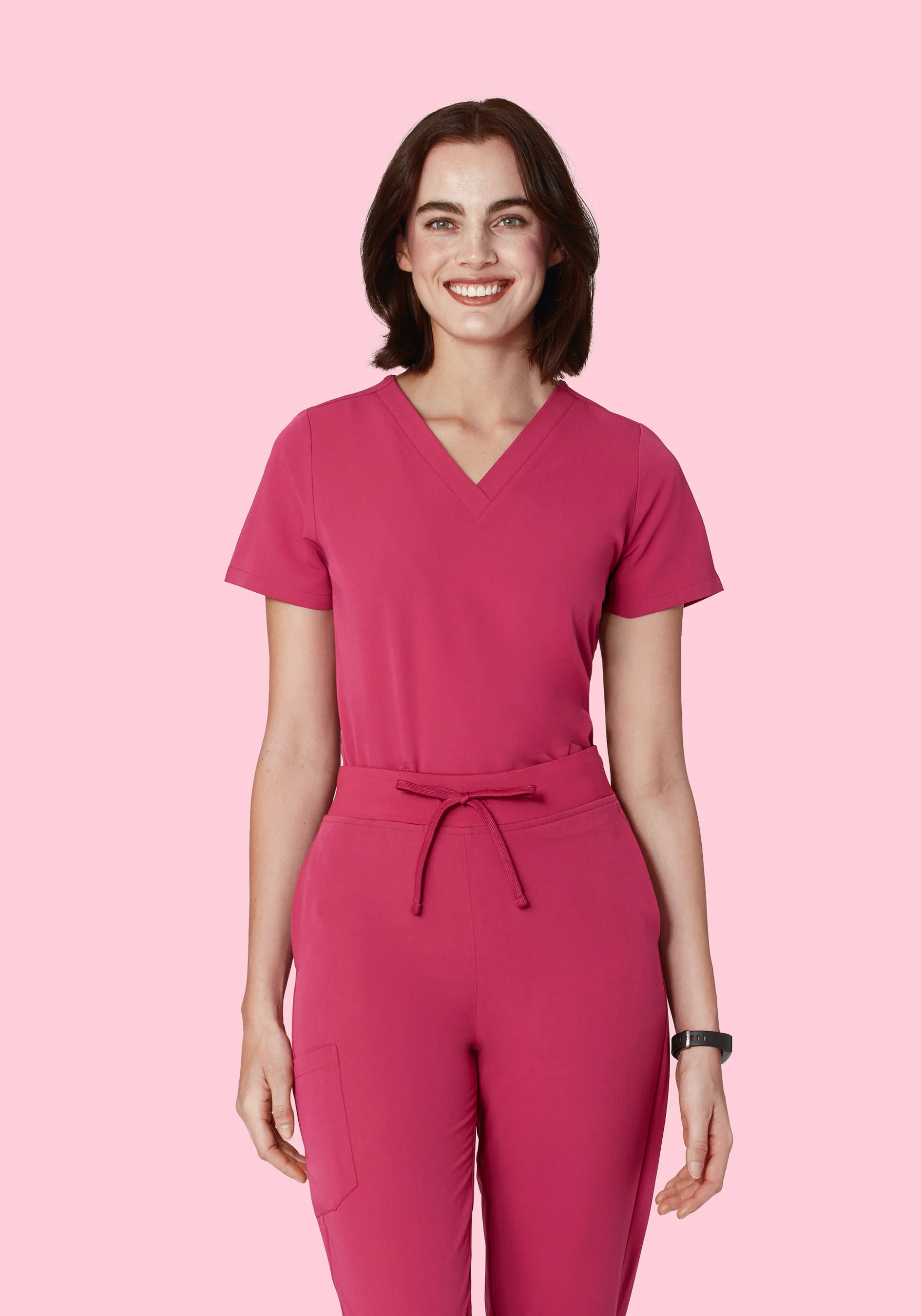 6 Pocket Top Deep Magenta - Image 2