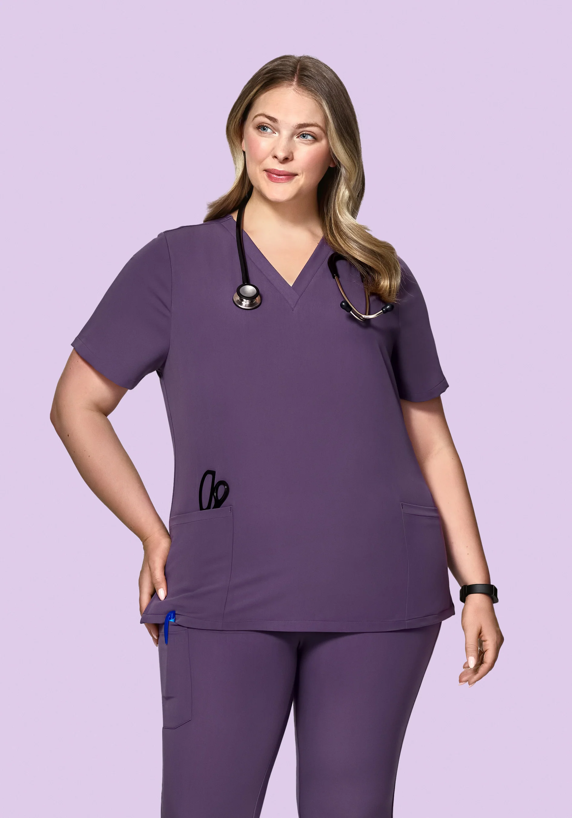 6 Pocket Top Dewberry - Image 6