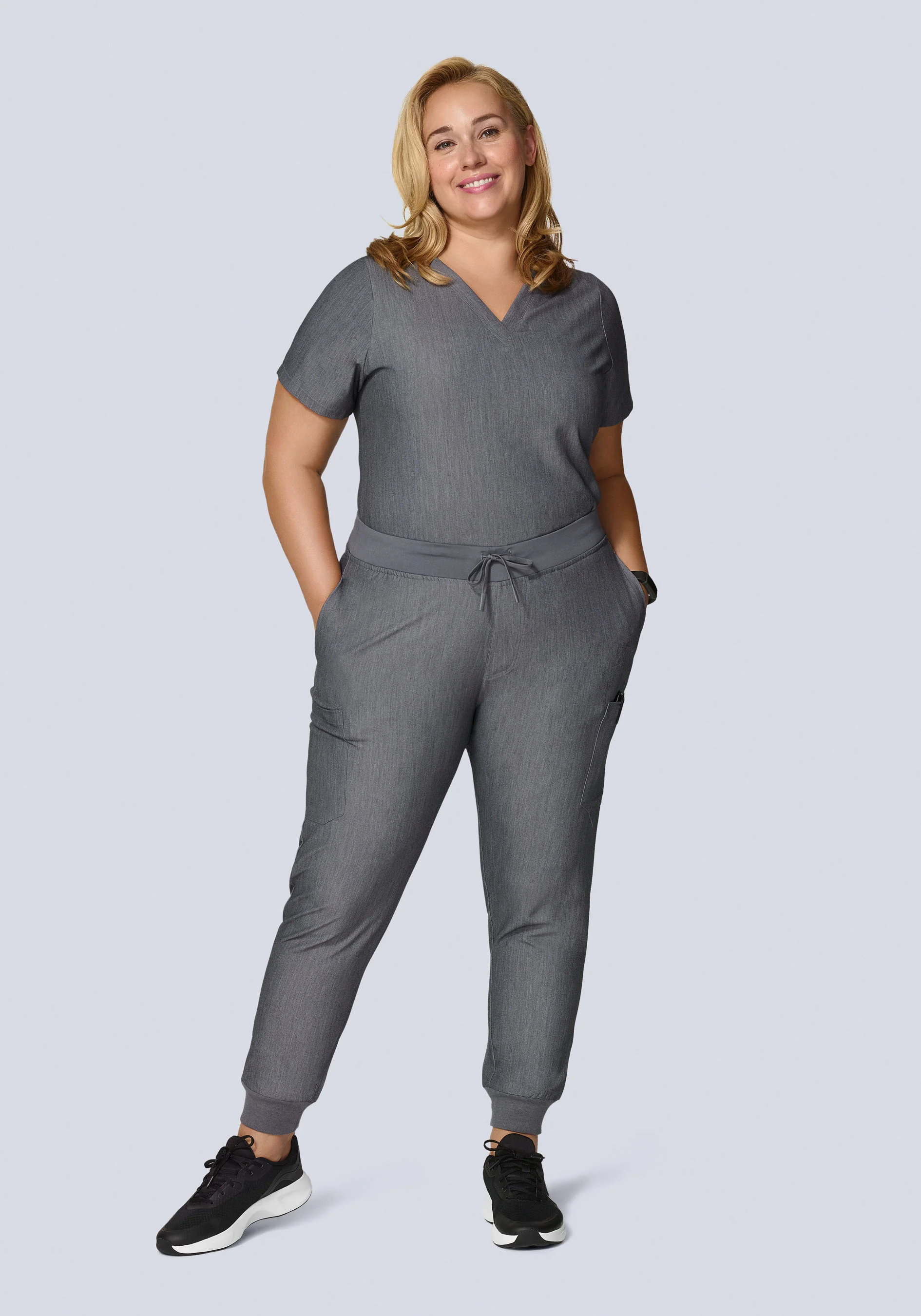 6 Pocket Top Gray - Image 6