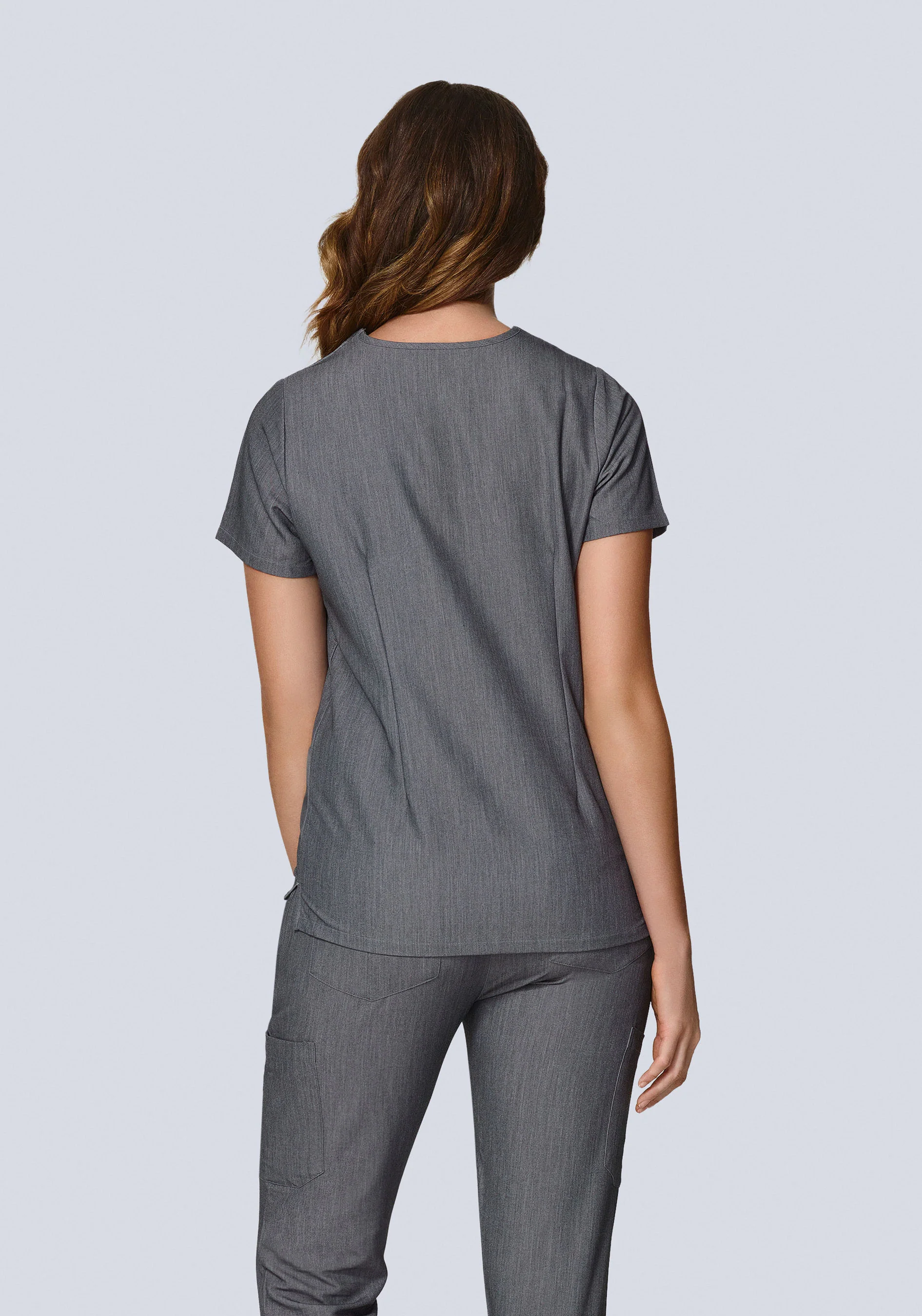 6 Pocket Top Gray - Image 7