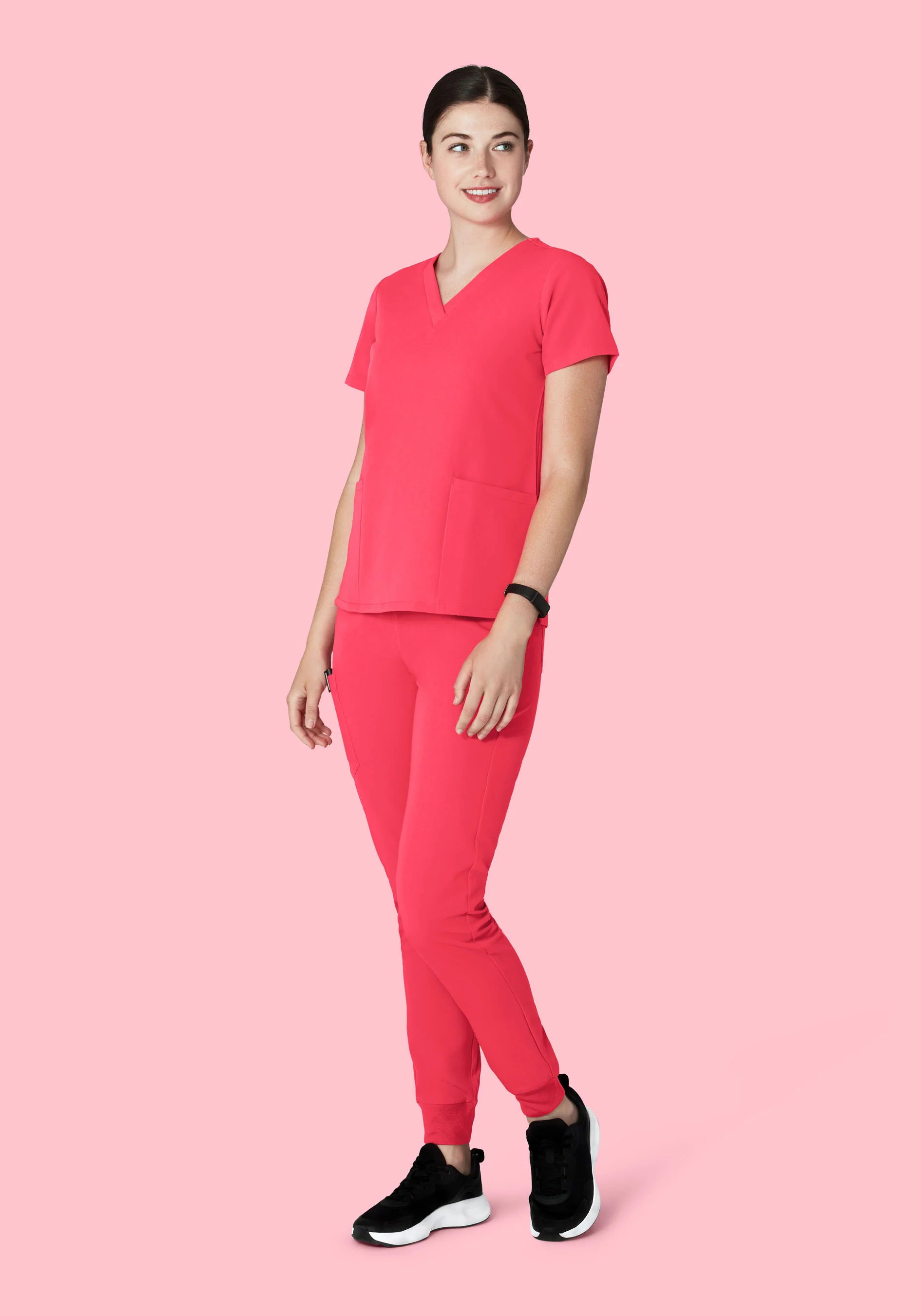 6 Pocket Top Paradise Pink - Image 3