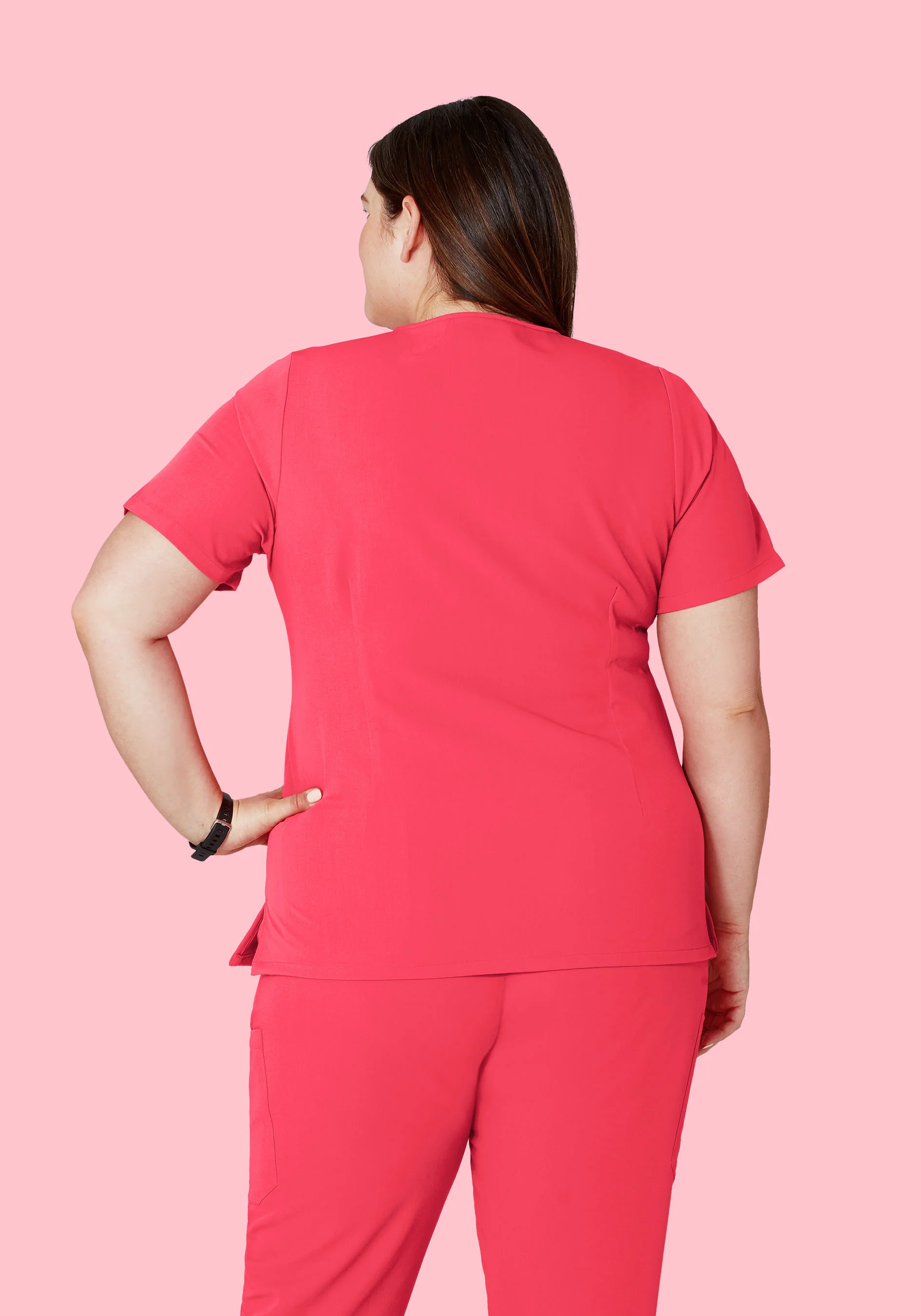 6 Pocket Top Paradise Pink - Image 8