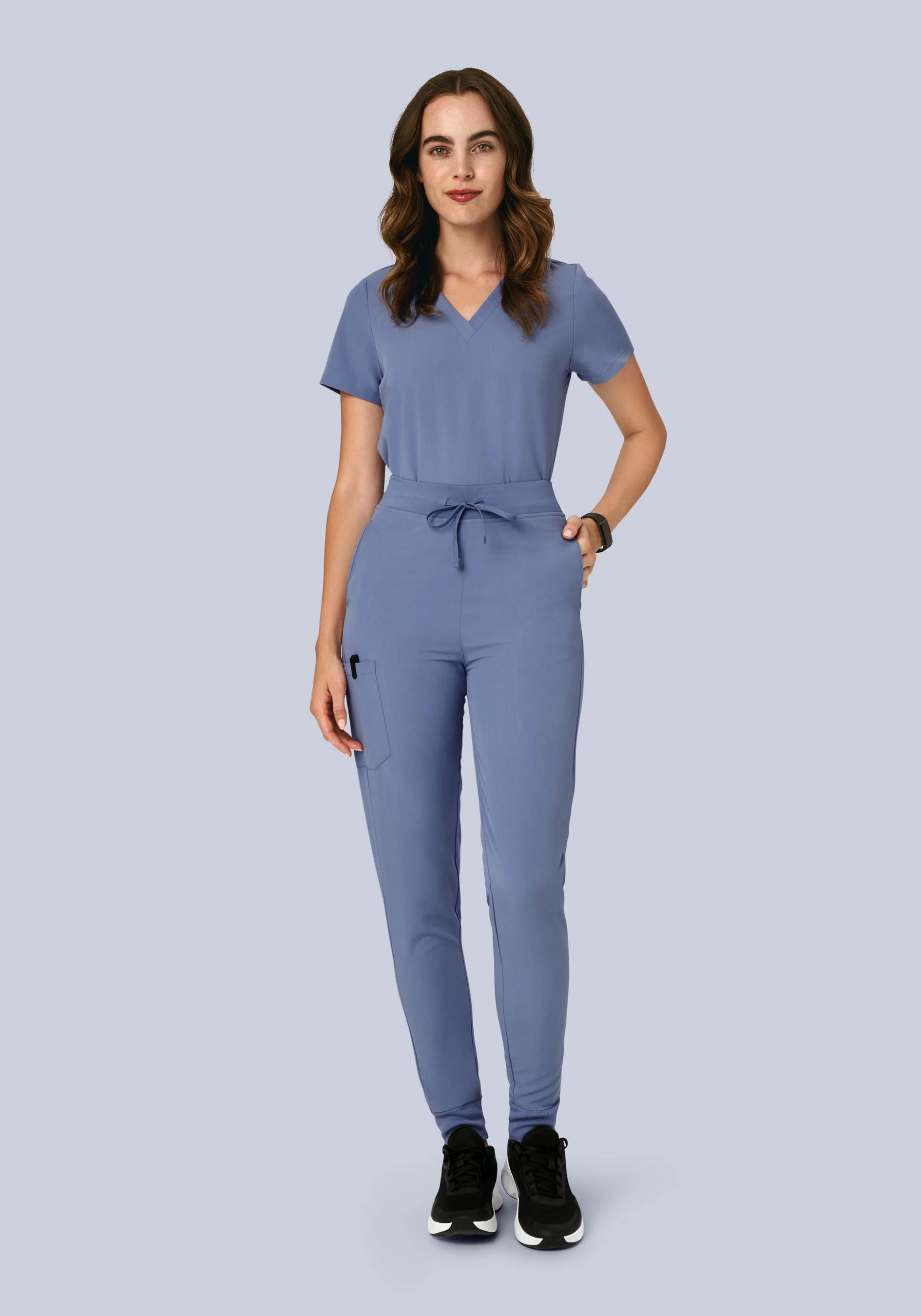 6 Pocket Top Periwinkle - Image 3