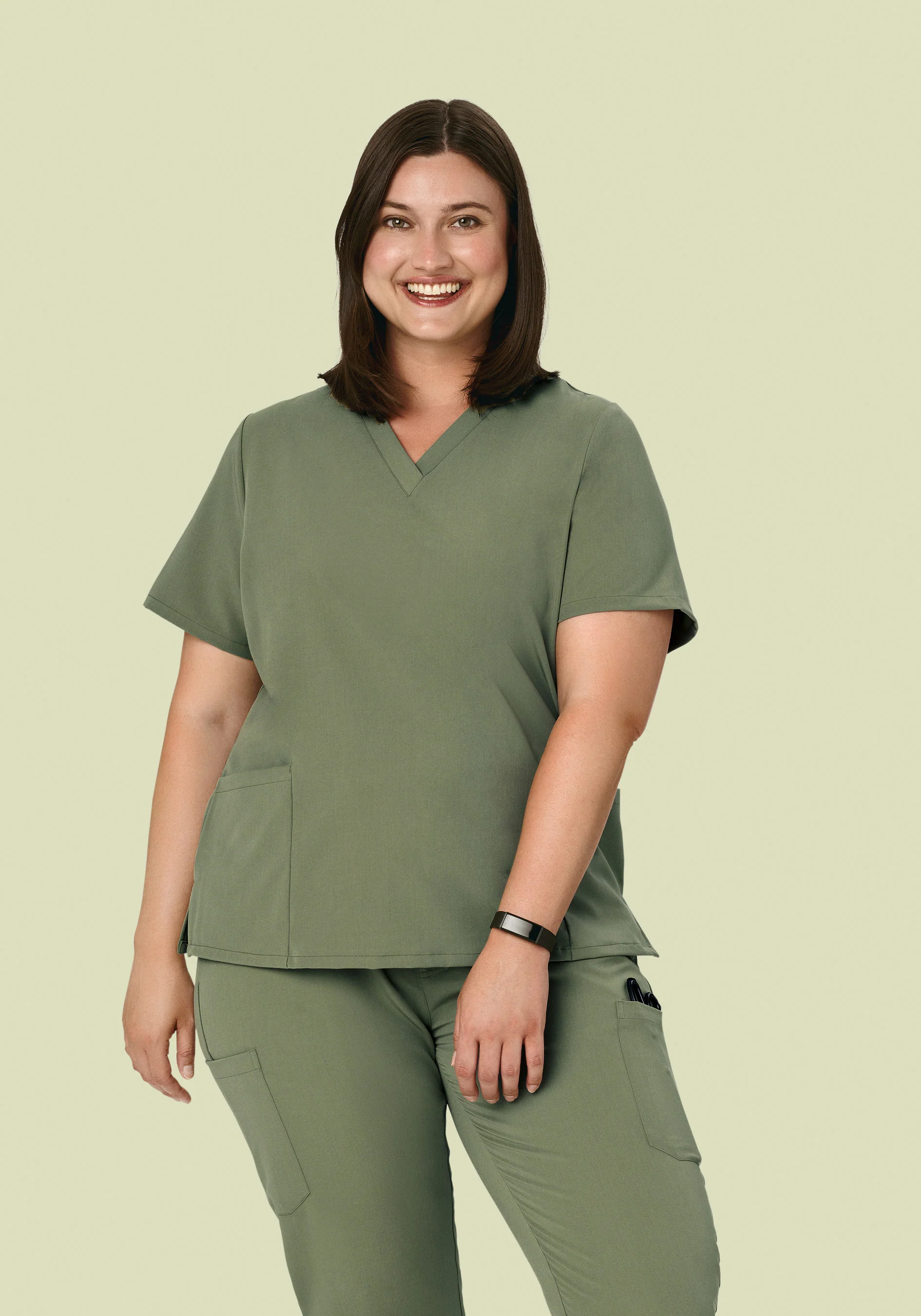 6 Pocket Top Sage - Image 4