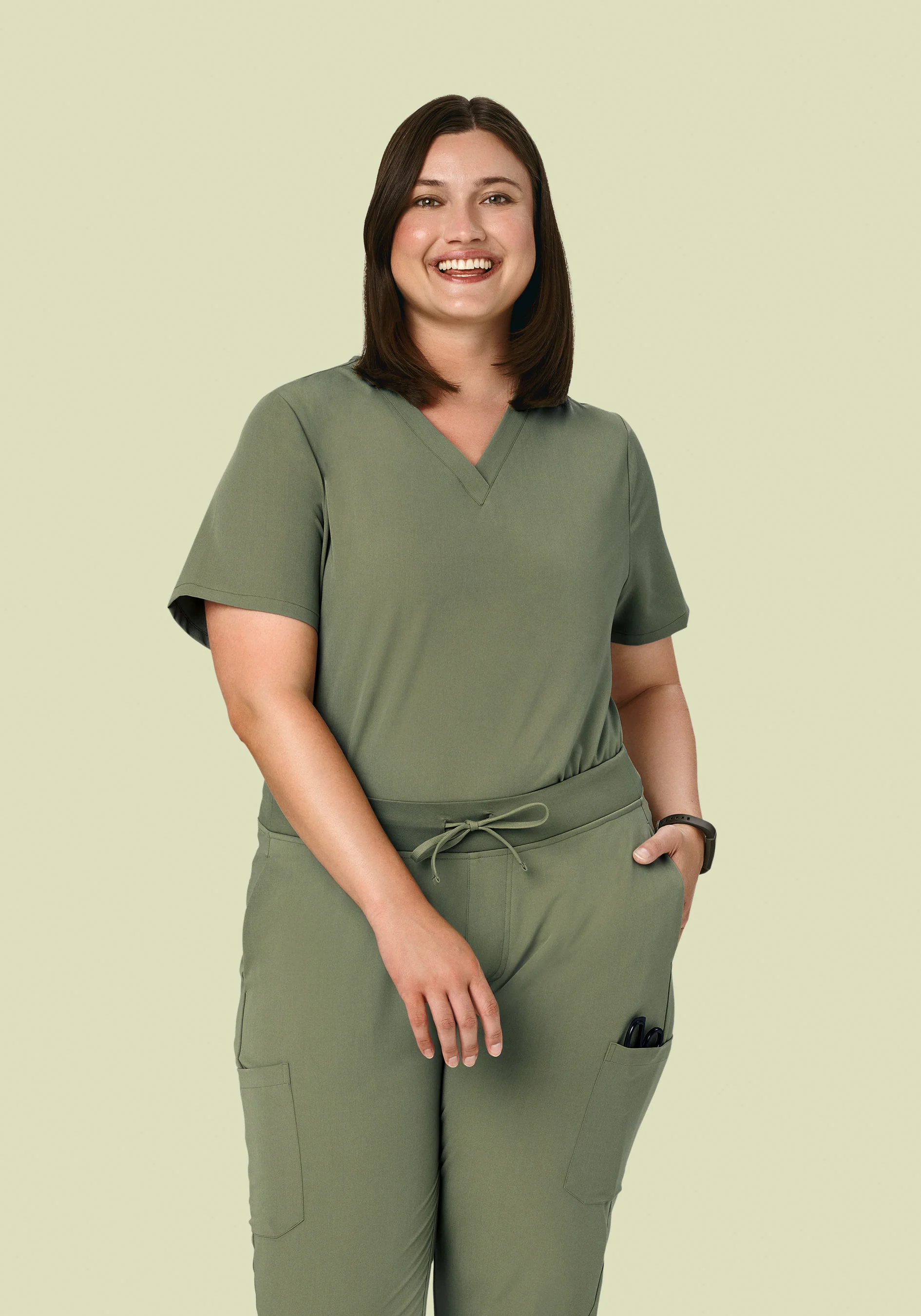 6 Pocket Top Sage - Image 5