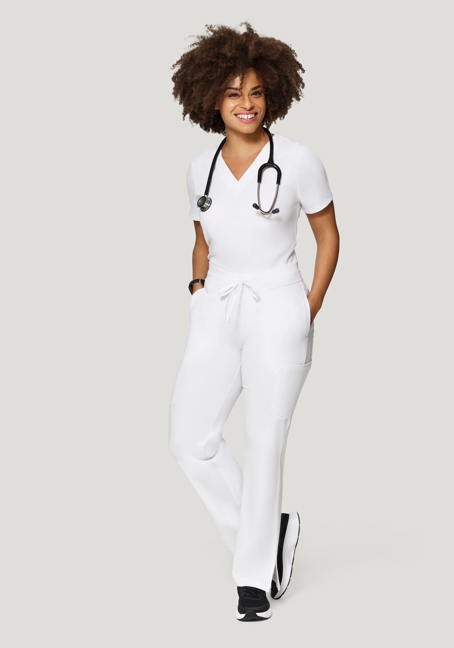 6 Pocket Top White - Image 4