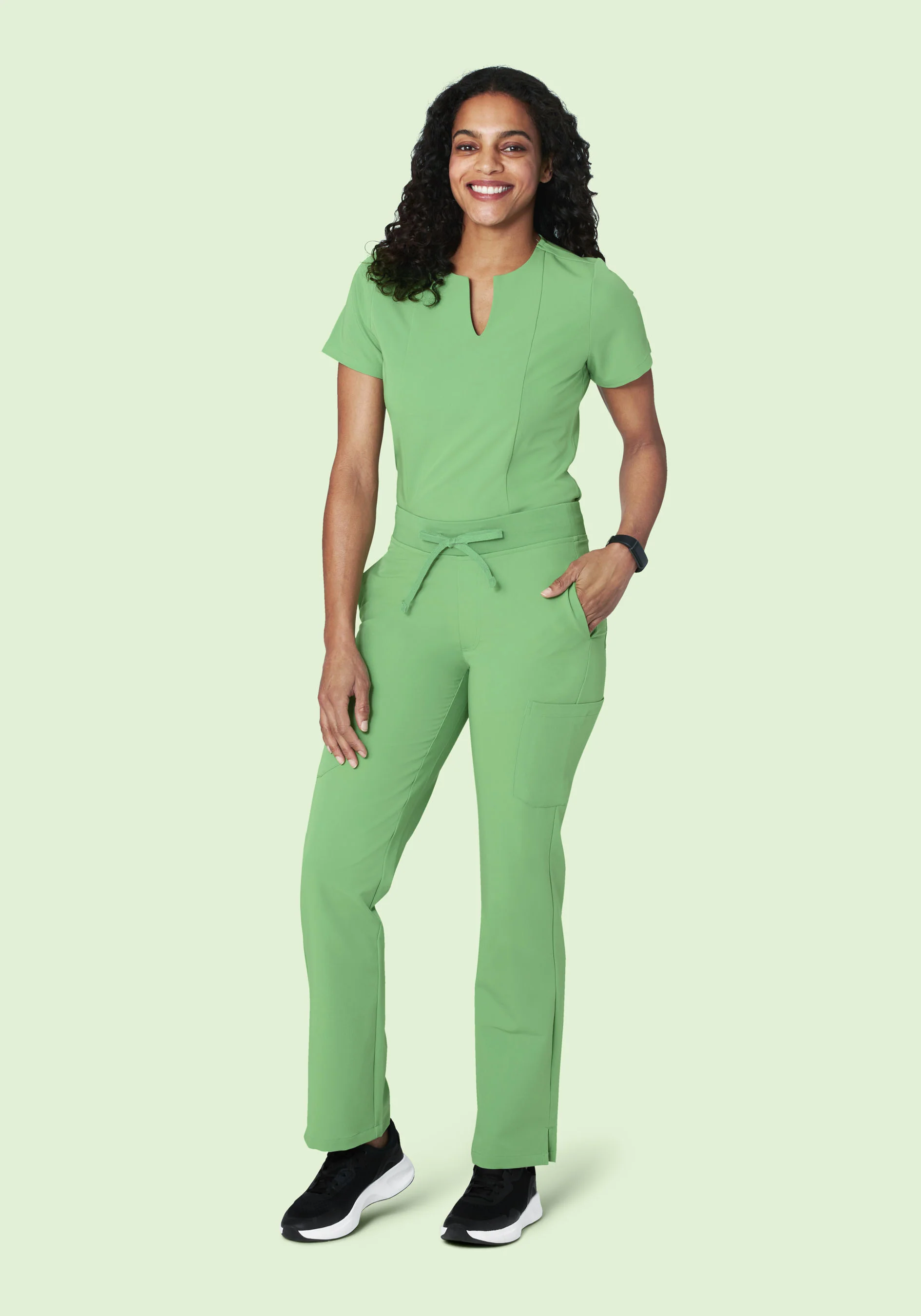 9 Pocket Cargo Pants Aloe - Image 2