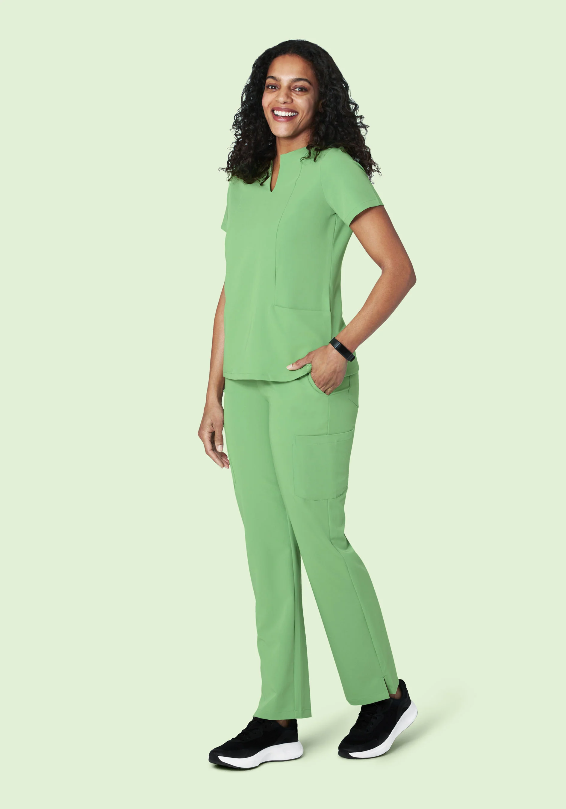9 Pocket Cargo Pants Aloe - Image 4