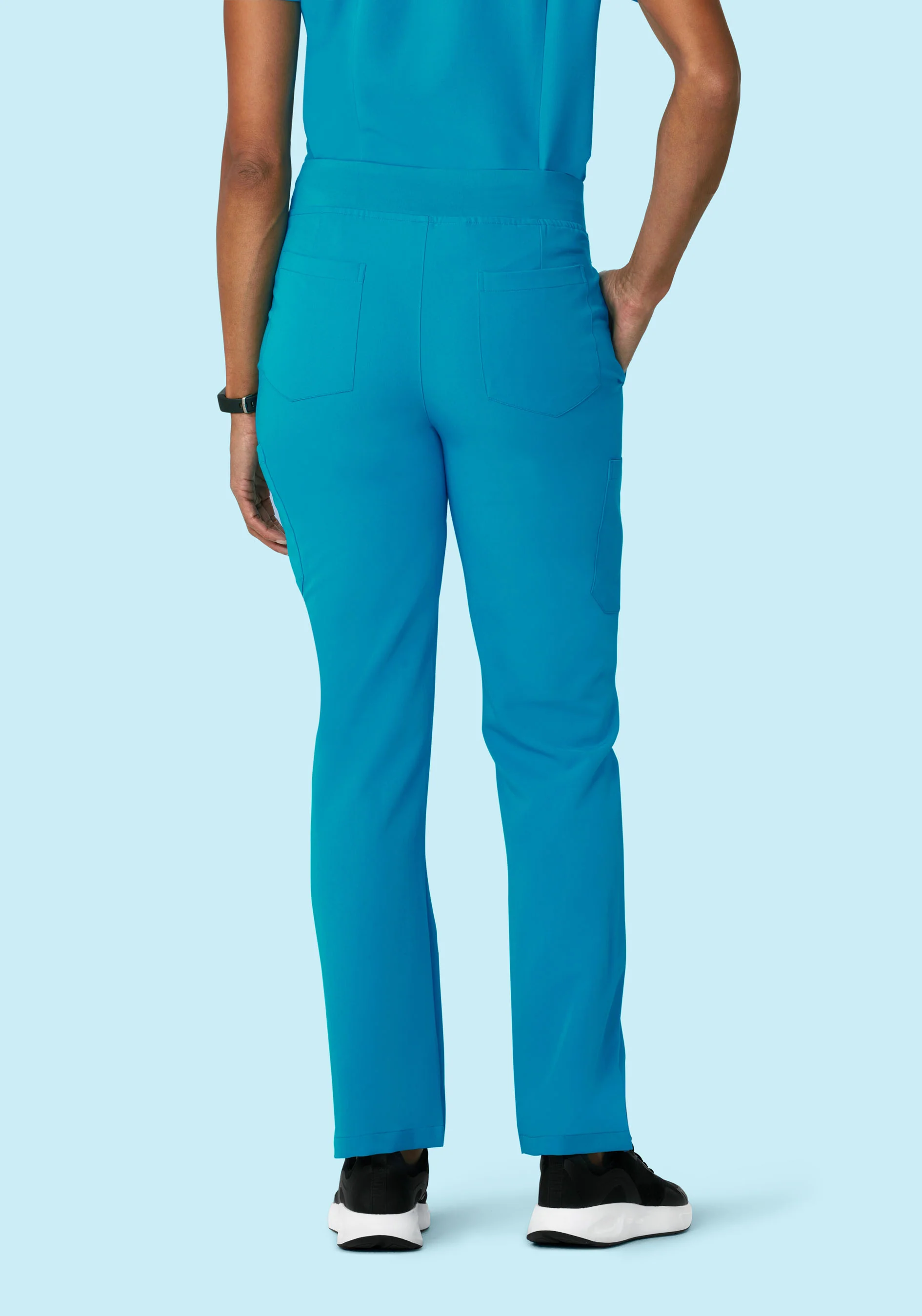 9 Pocket Cargo Pants Azure - Image 4