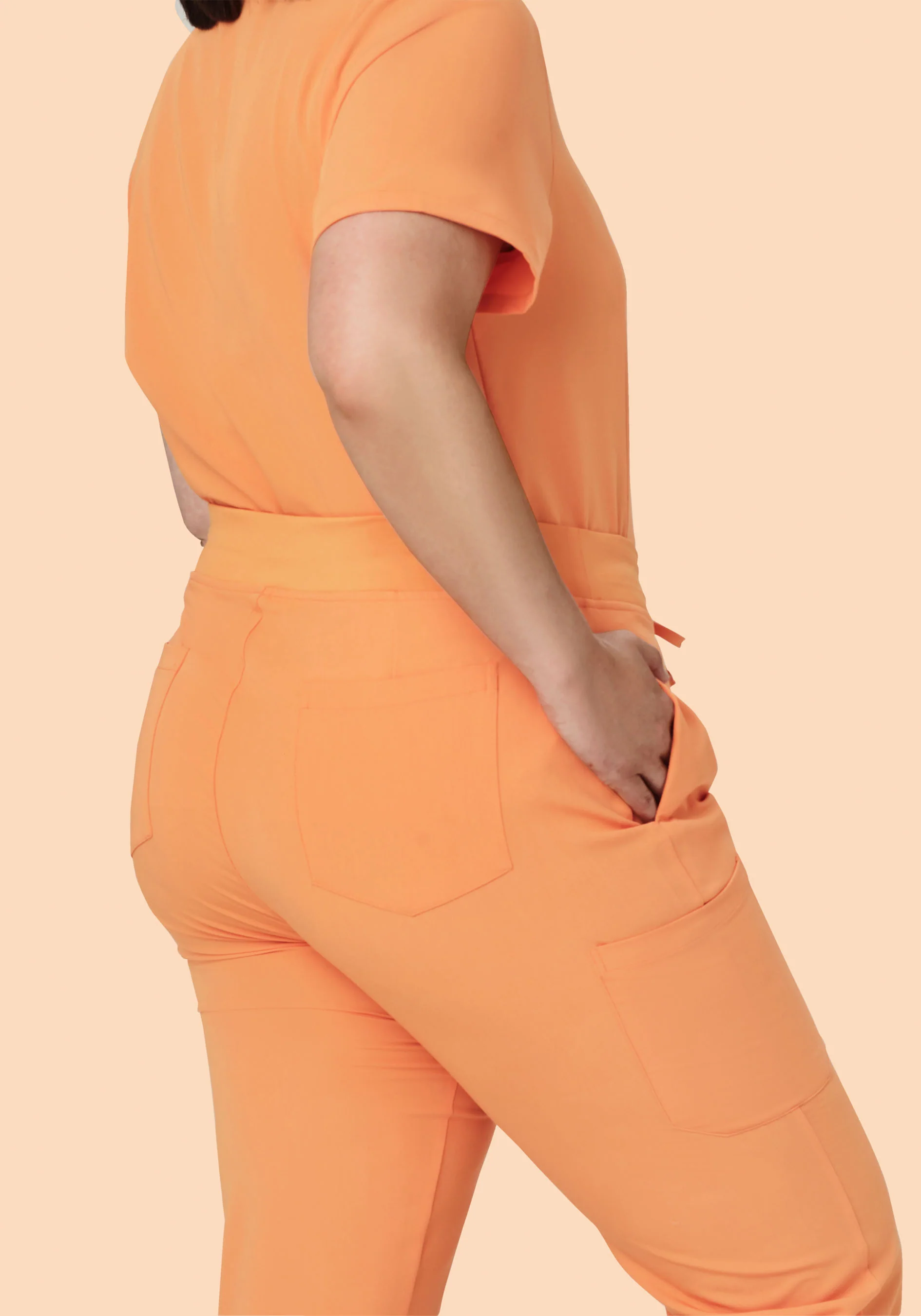 9 Pocket Cargo Pants Cantaloupe - Image 7