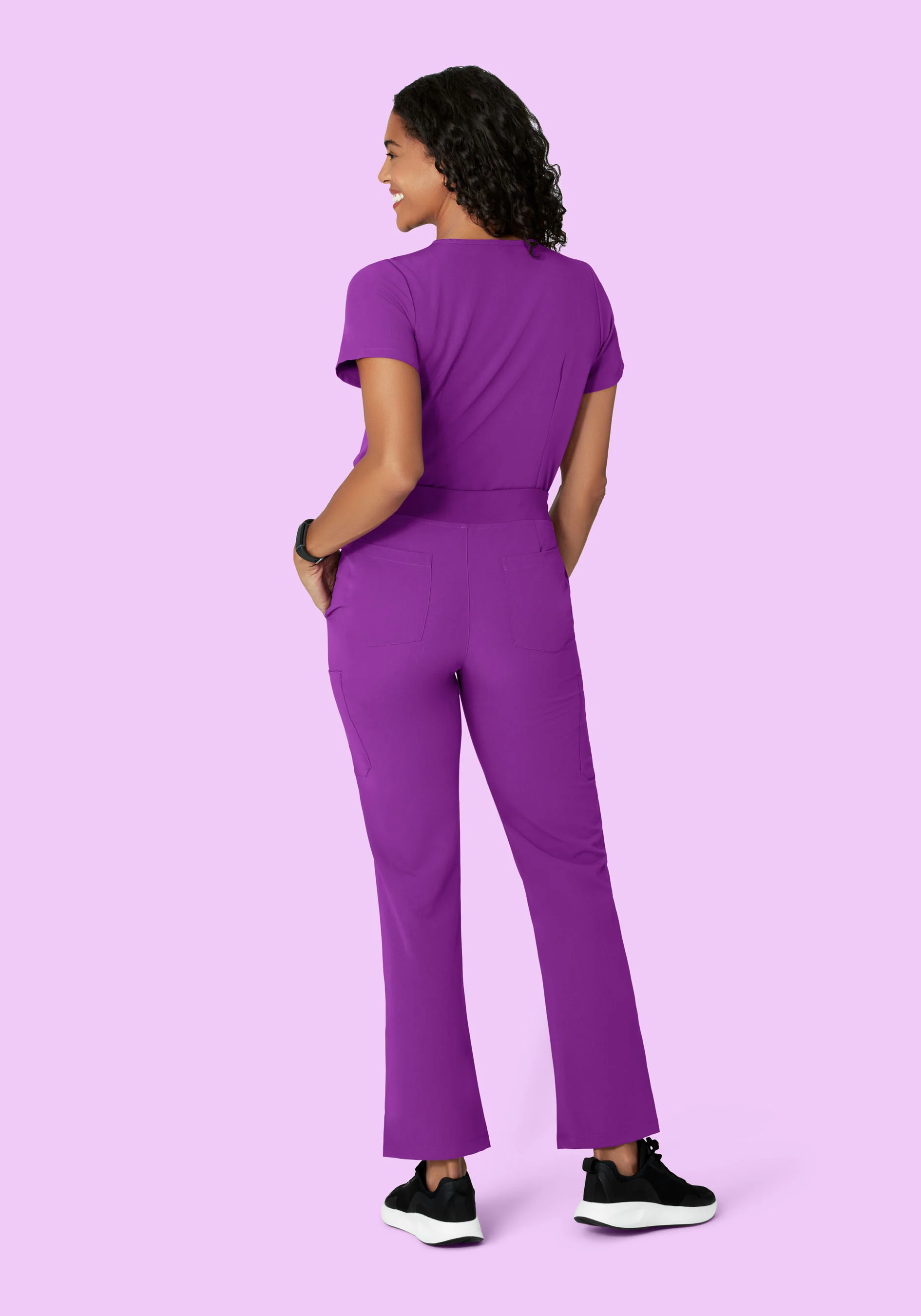 9 Pocket Cargo Pants Cyber Grape - Image 5