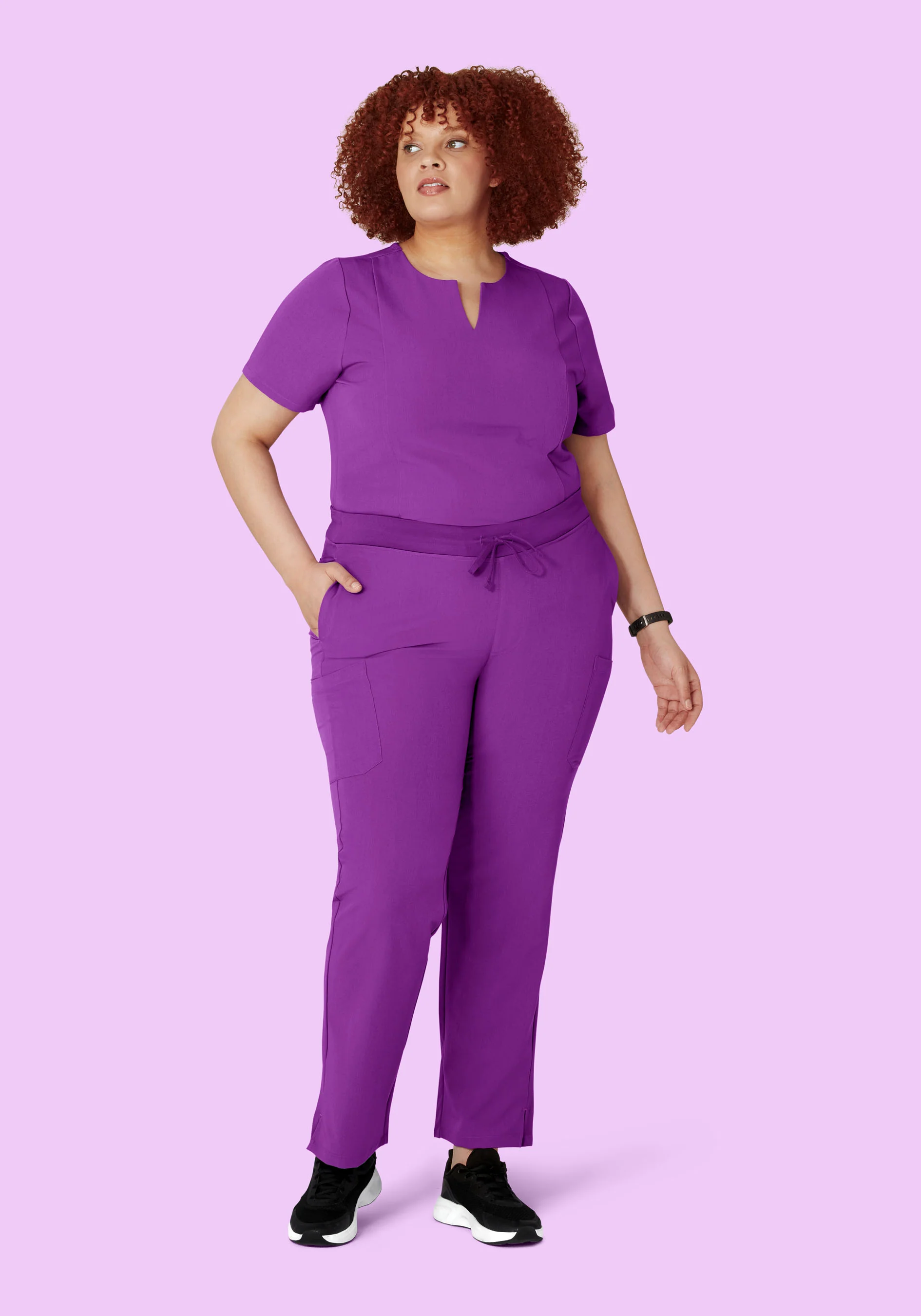 9 Pocket Cargo Pants Cyber Grape - Image 6