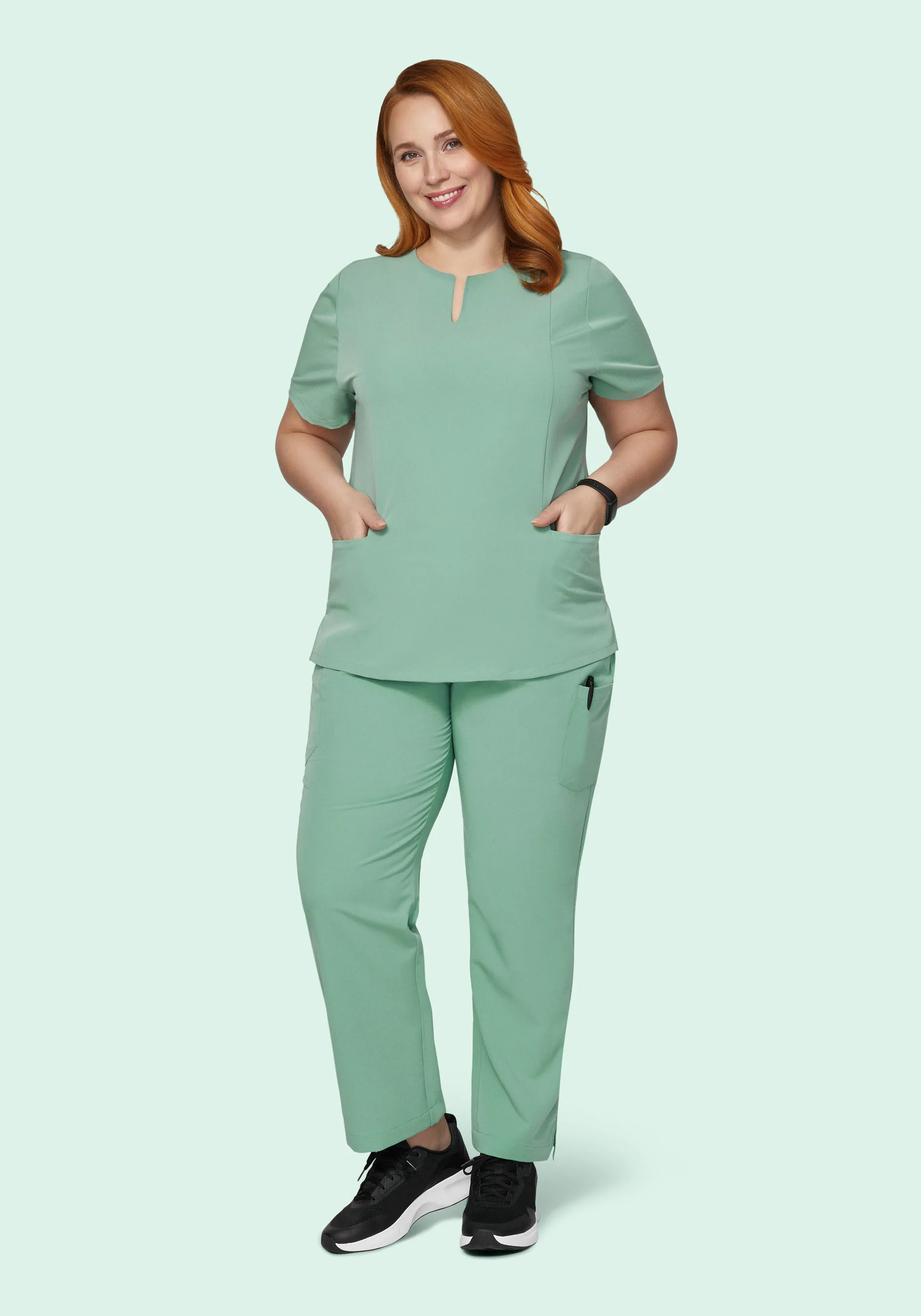 9 Pocket Cargo Pants Jade - Image 6