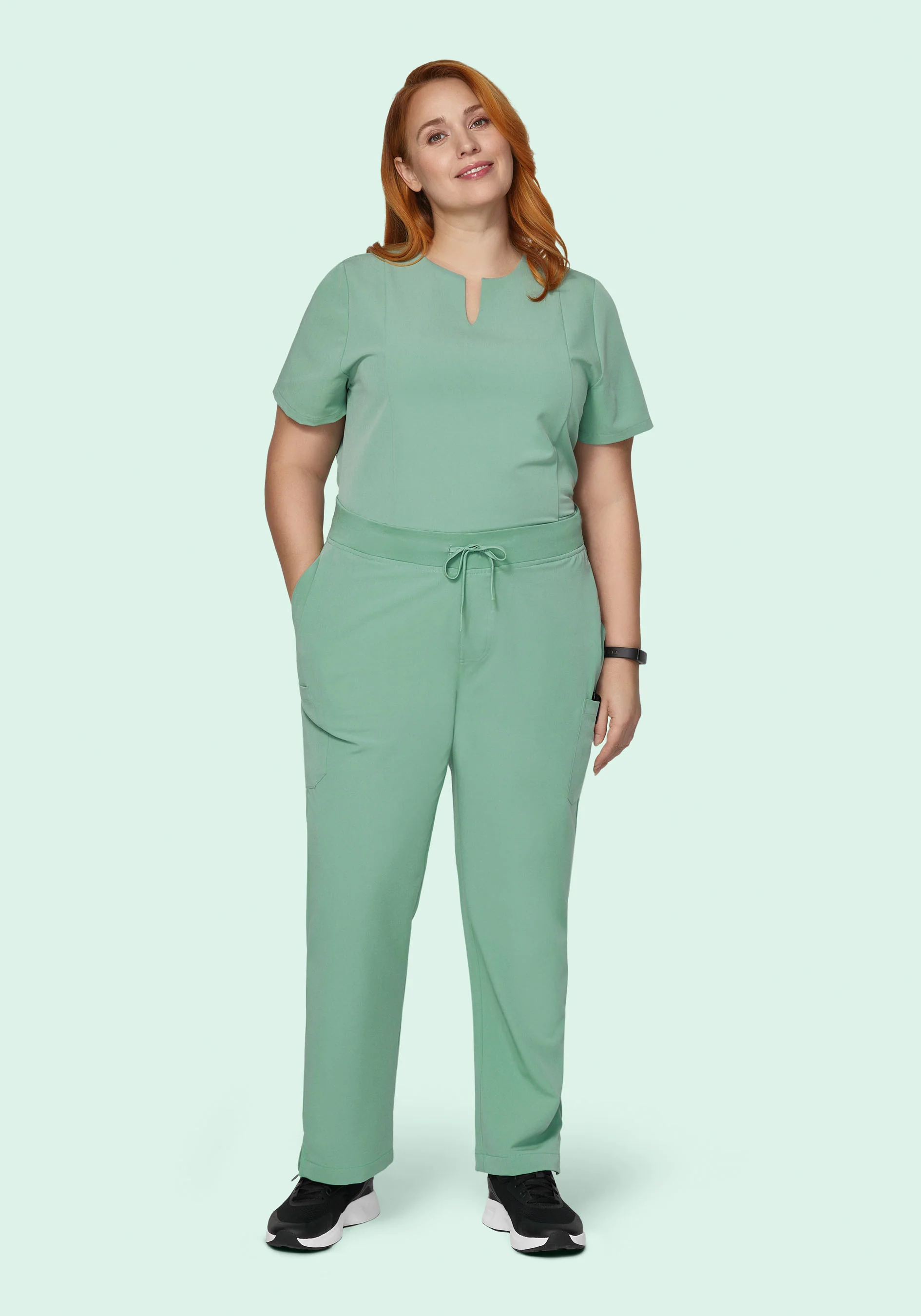 9 Pocket Cargo Pants Jade - Image 7