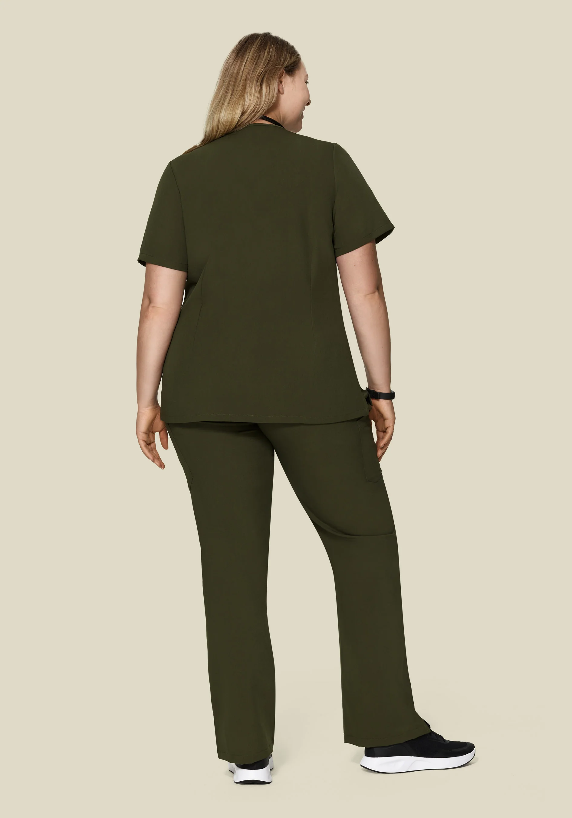 9 Pocket Cargo Pants Olive - Image 6