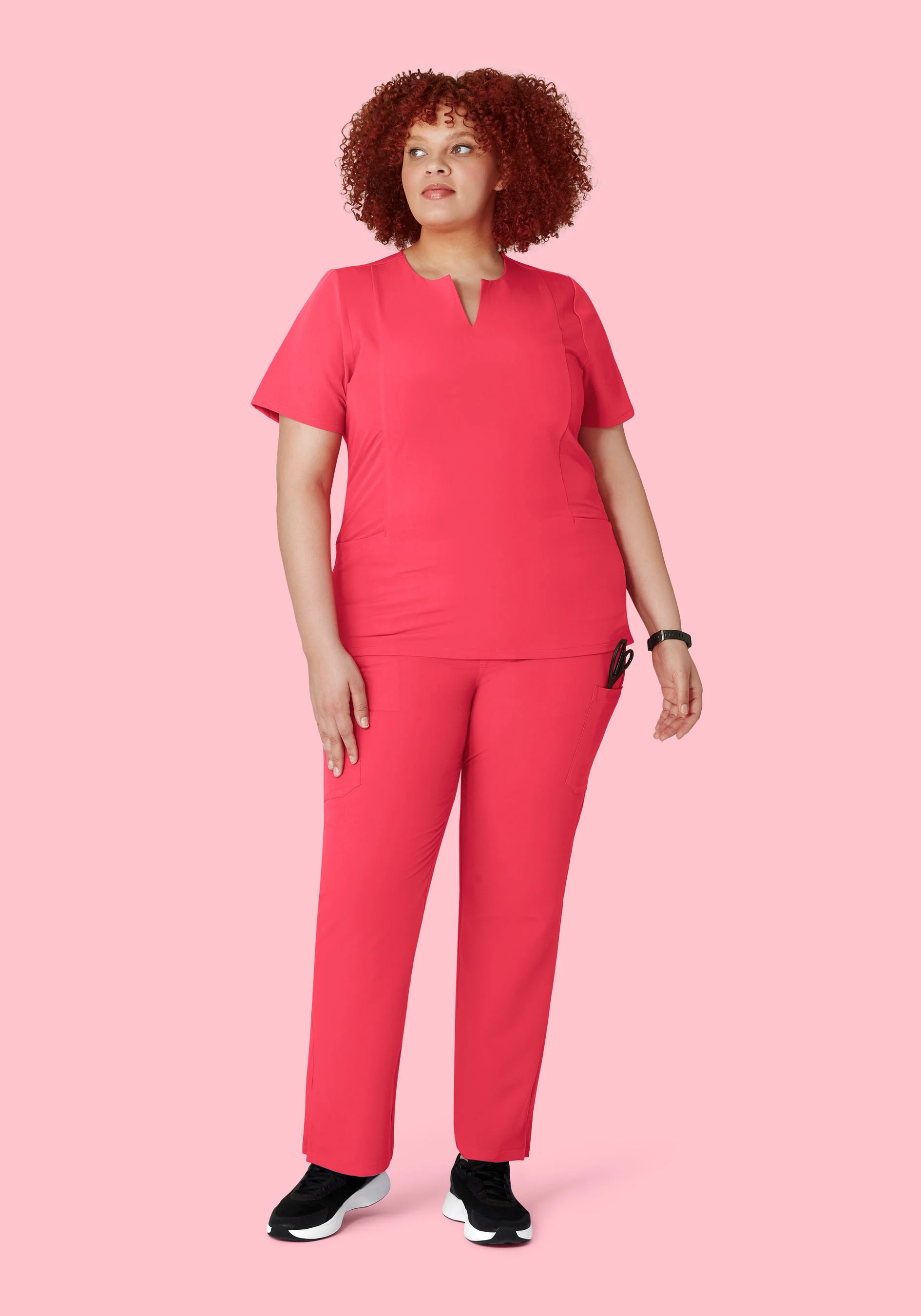 9 Pocket Cargo Pants Paradise Pink - Image 8