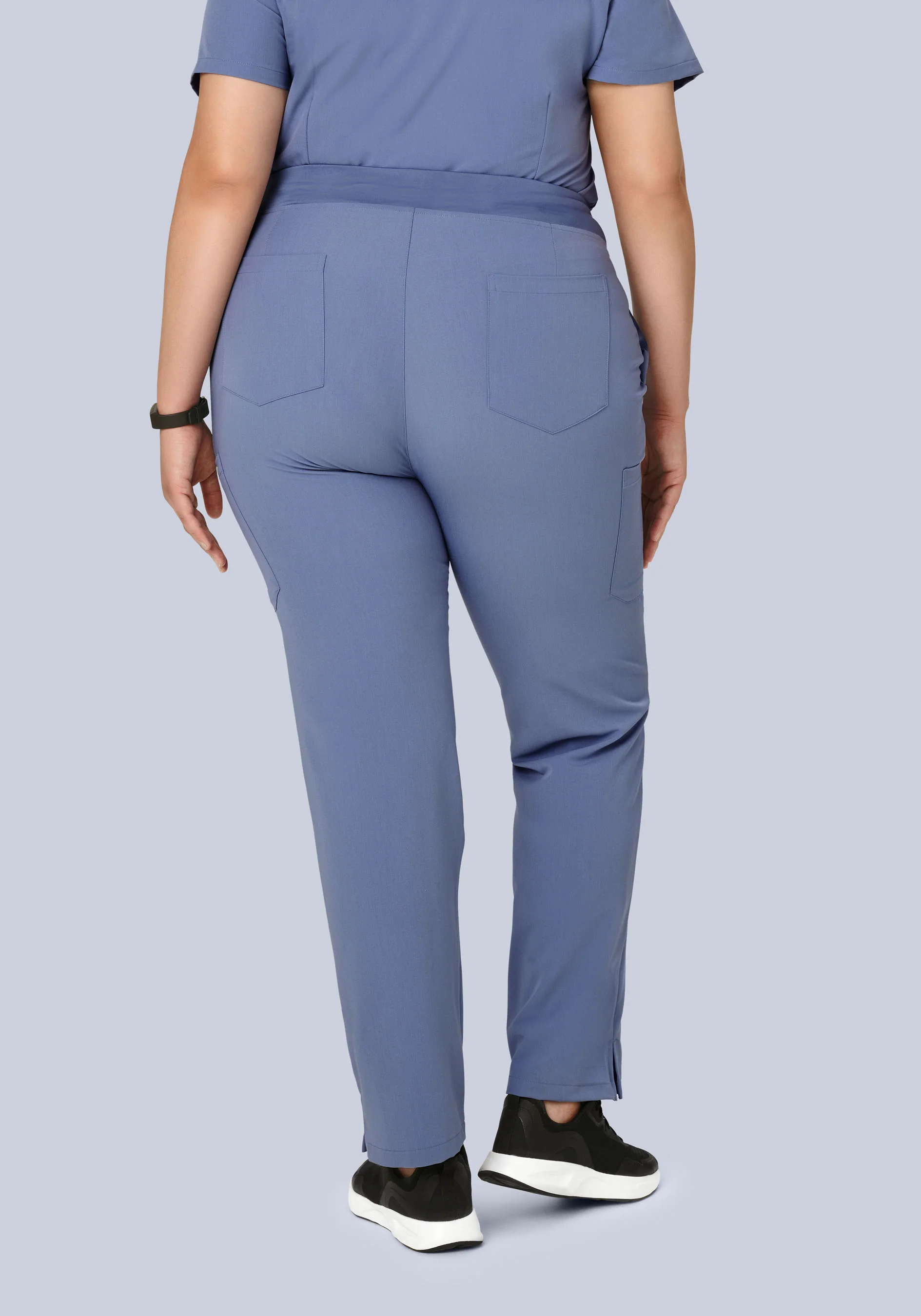9 Pocket Cargo Pants Periwinkle - Image 5