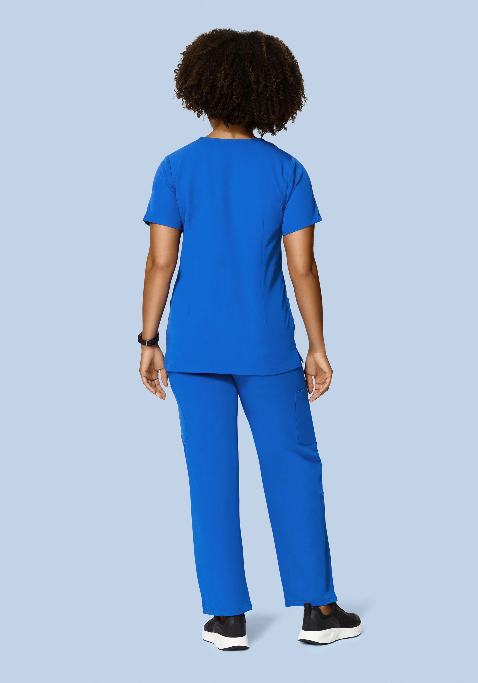 9 Pocket Cargo Pants Royal Blue - Image 5