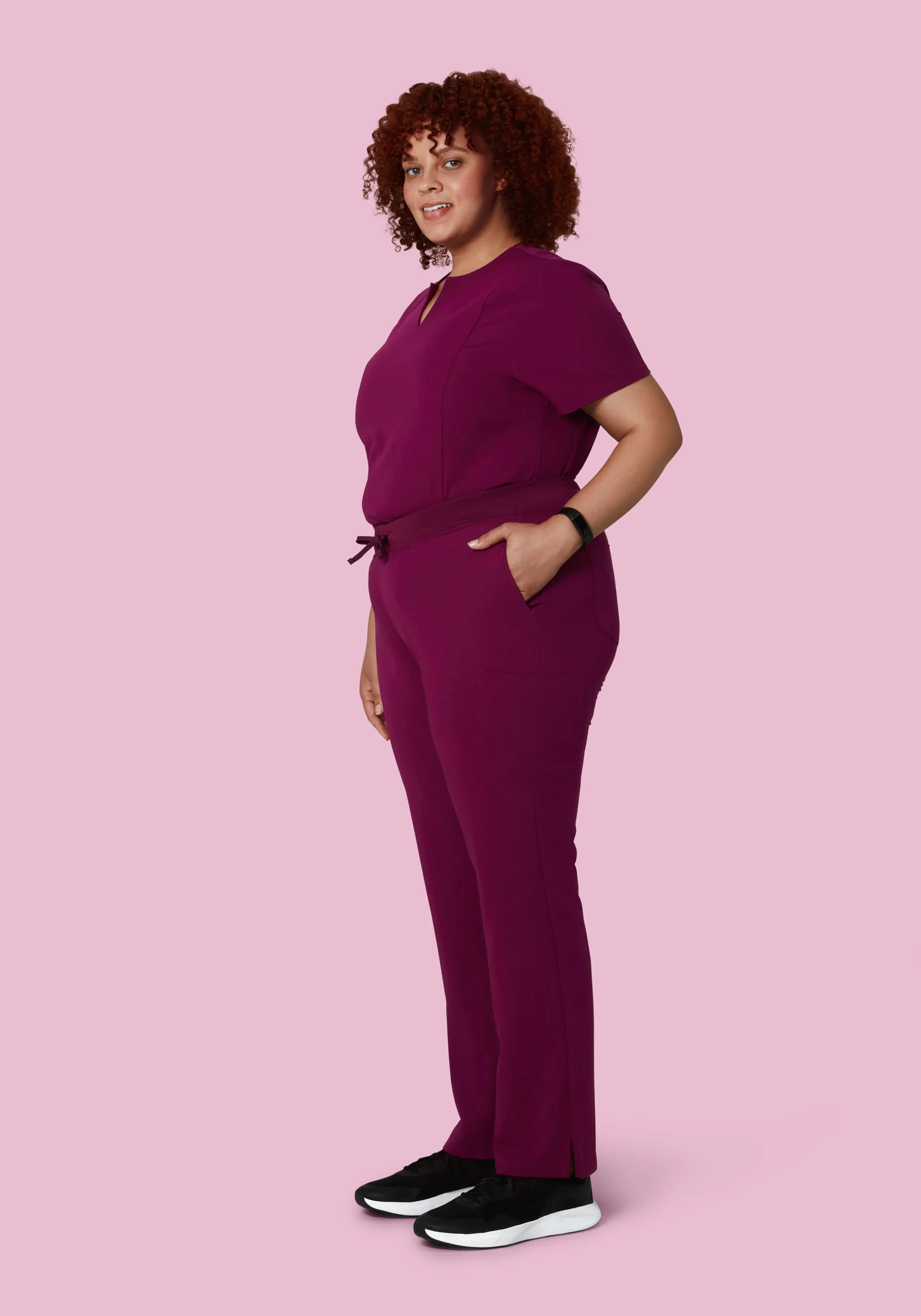 9 Pocket Cargo Pants Sangria - Image 8