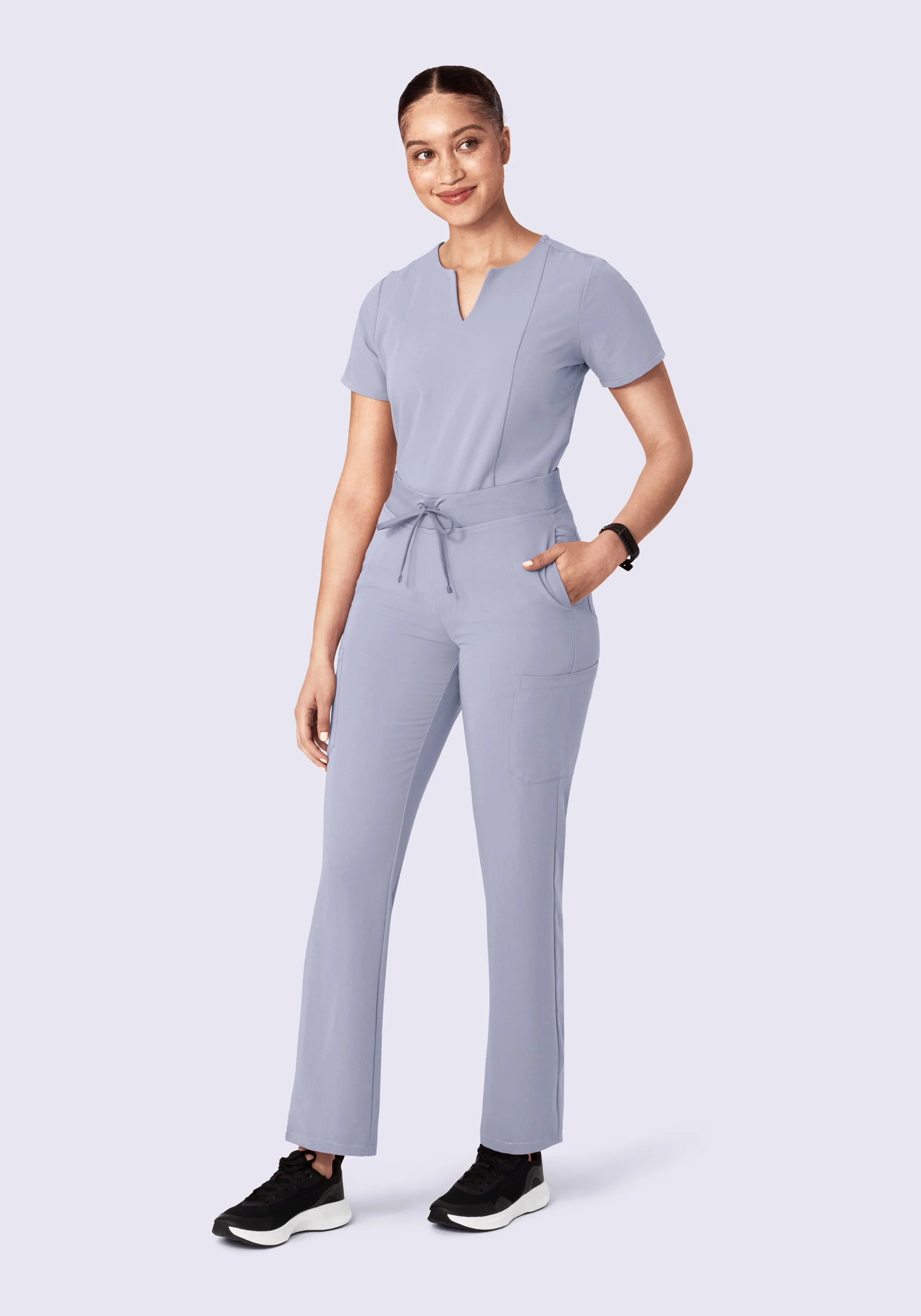9 Pocket Cargo Pants Wisteria - Image 2