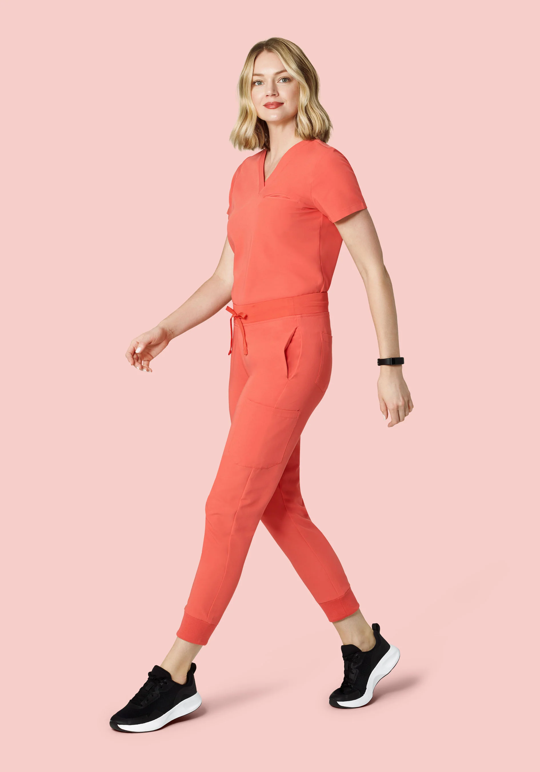 9 Pocket Joggers Coral - Image 3