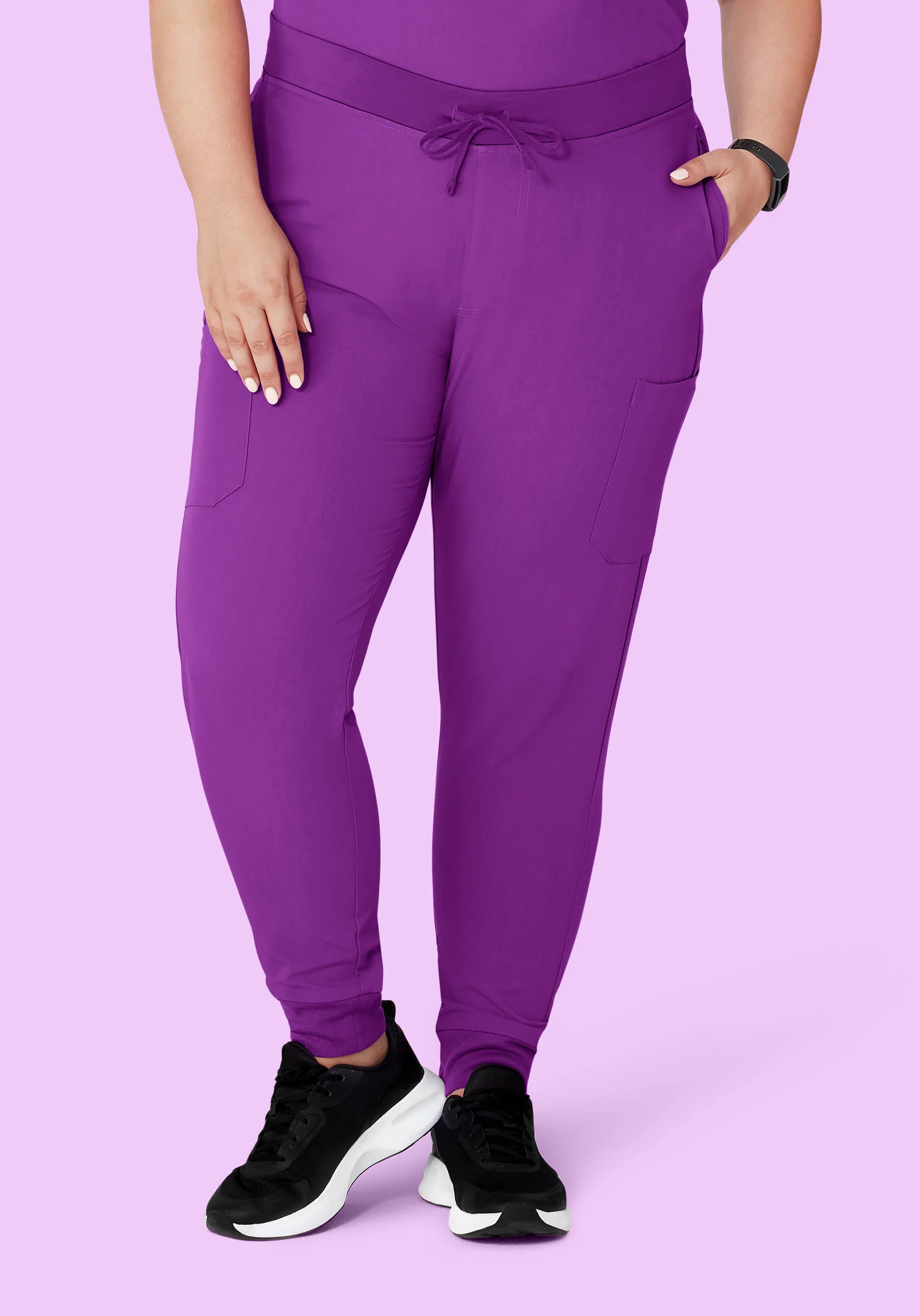 9 Pocket Joggers Cyber Grape - Image 7