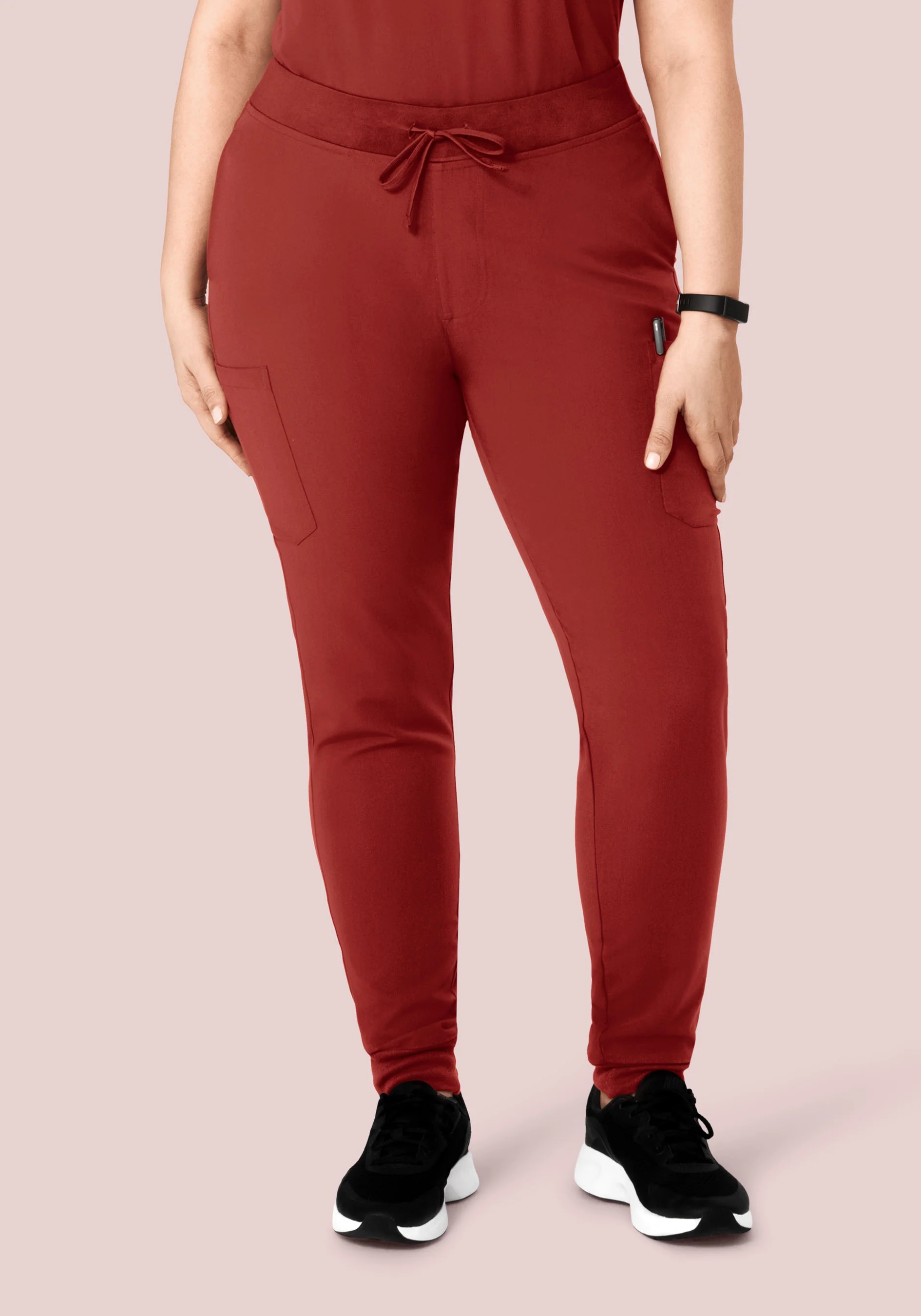 9 Pocket Joggers Rosewood - Image 8