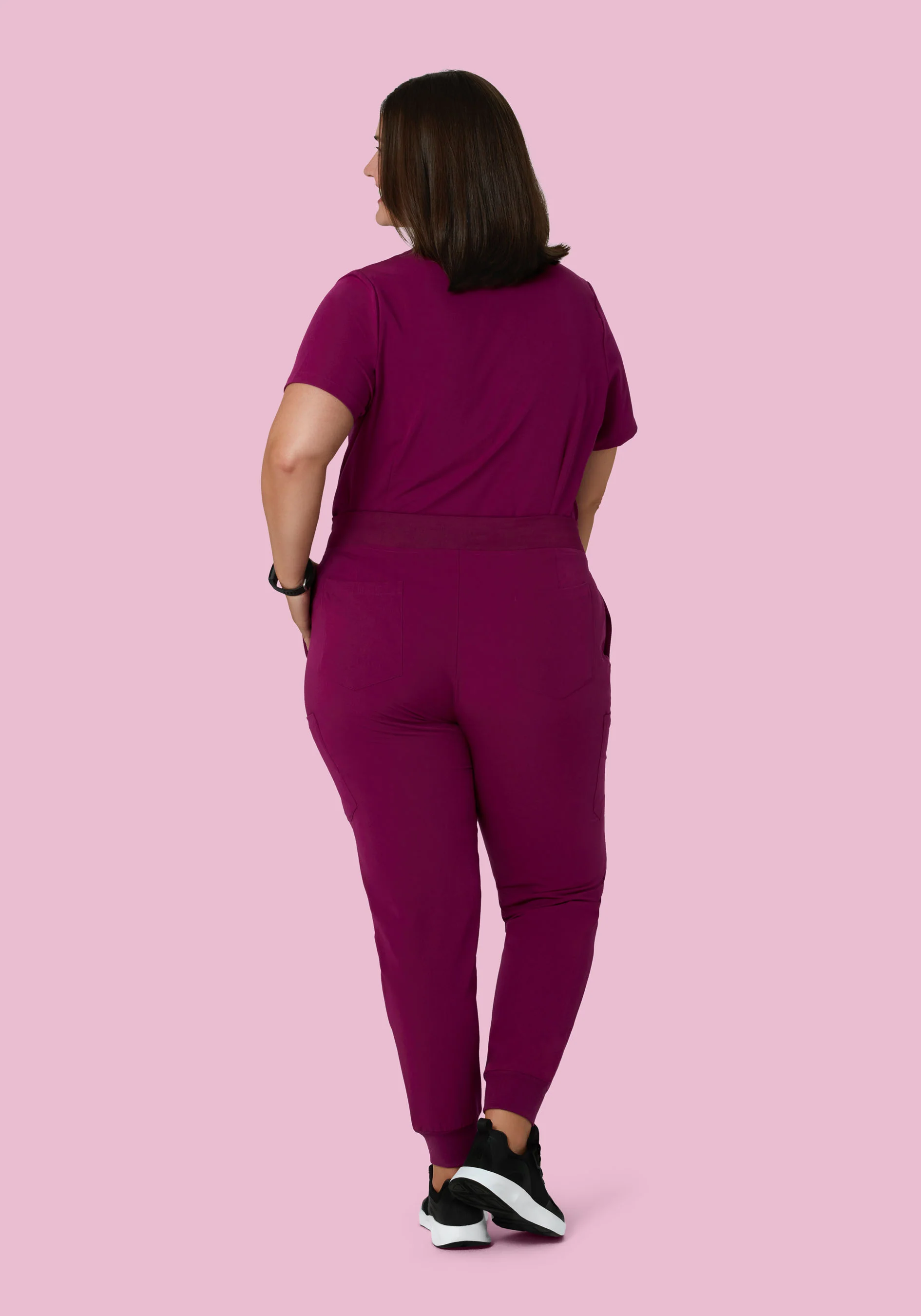 9 Pocket Joggers Sangria - Image 10