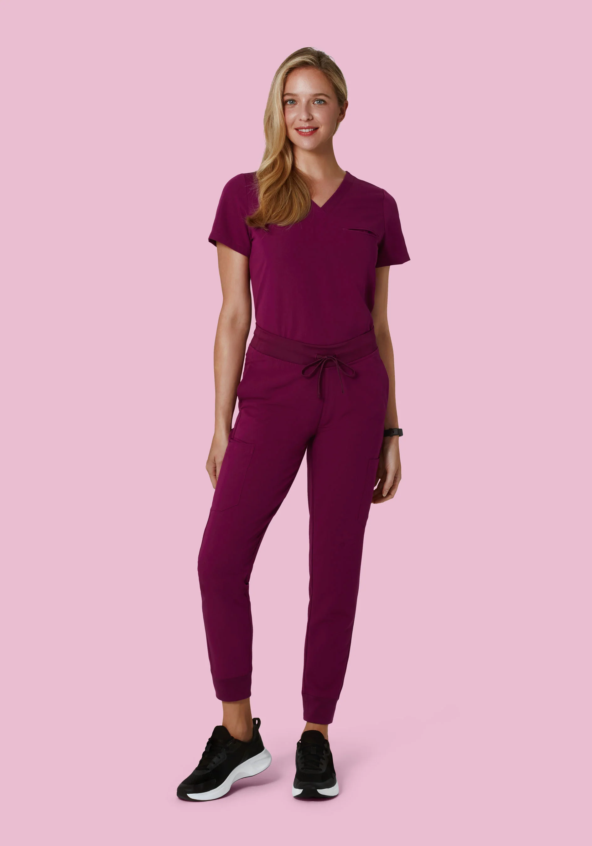 9 Pocket Joggers Sangria - Image 2