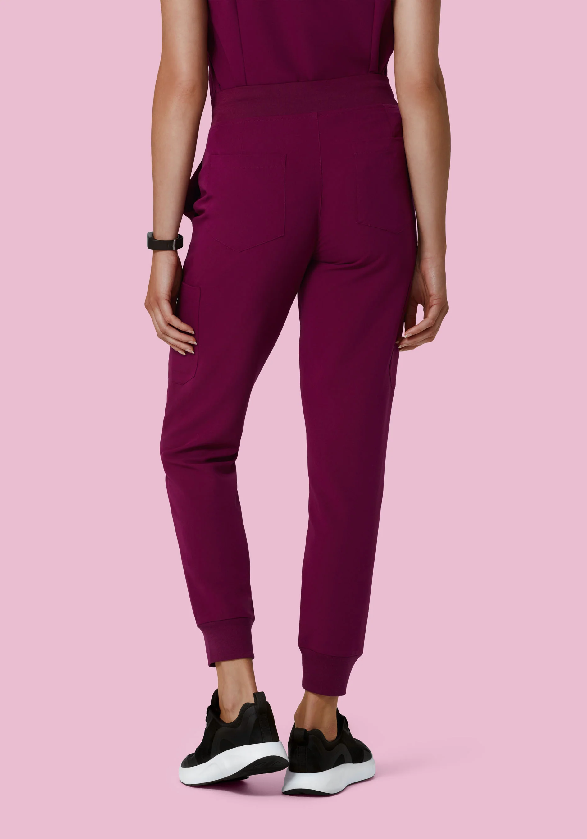 9 Pocket Joggers Sangria - Image 6