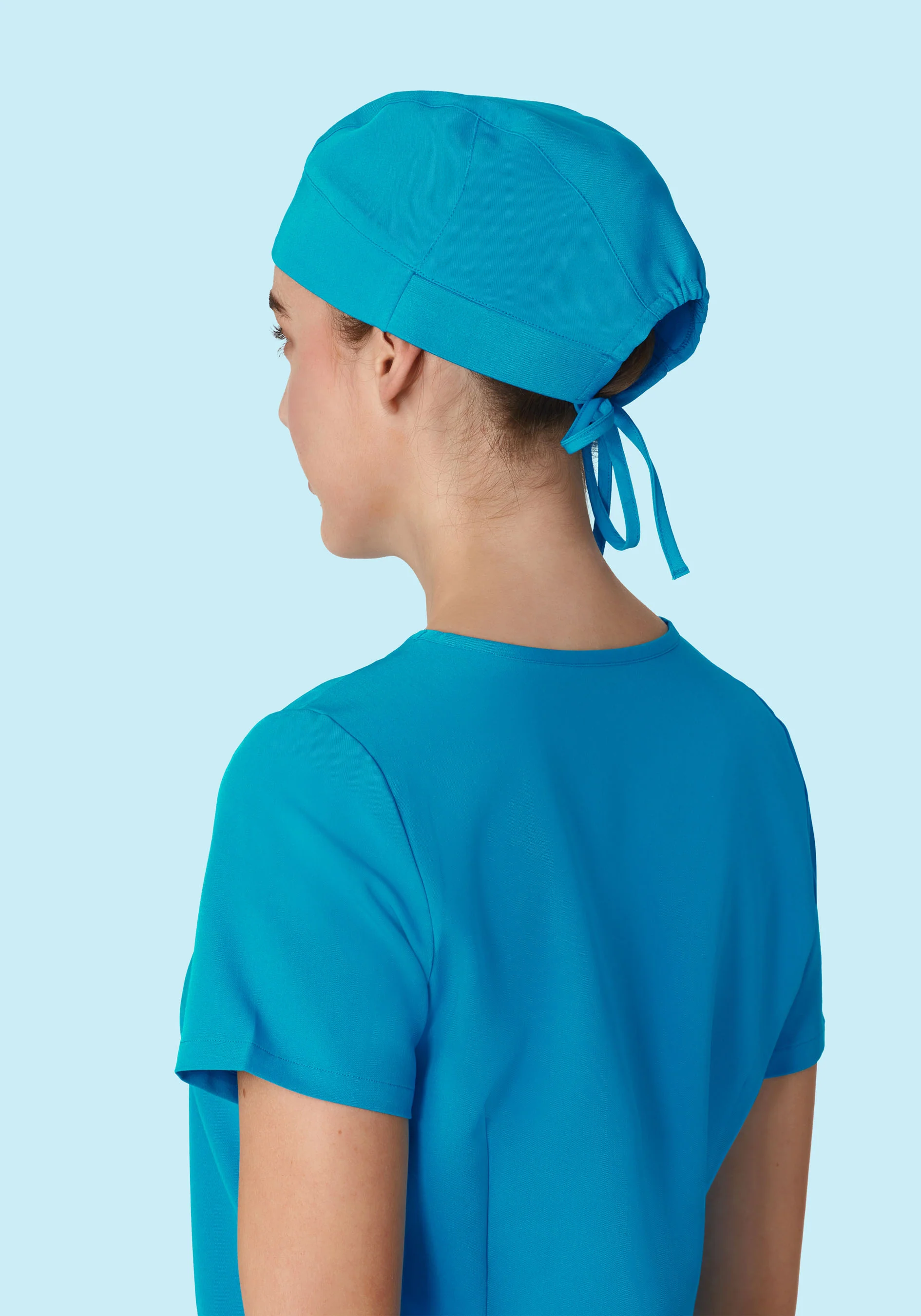 Contemporary Scrub Cap Azure - Image 2